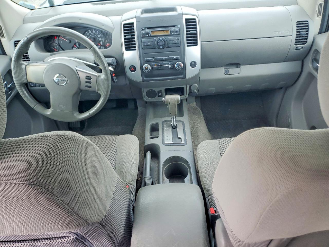 2011 Nissan Frontier Crew Cab Sv/sl Gray vin: 1N6AD0ER1BC412782