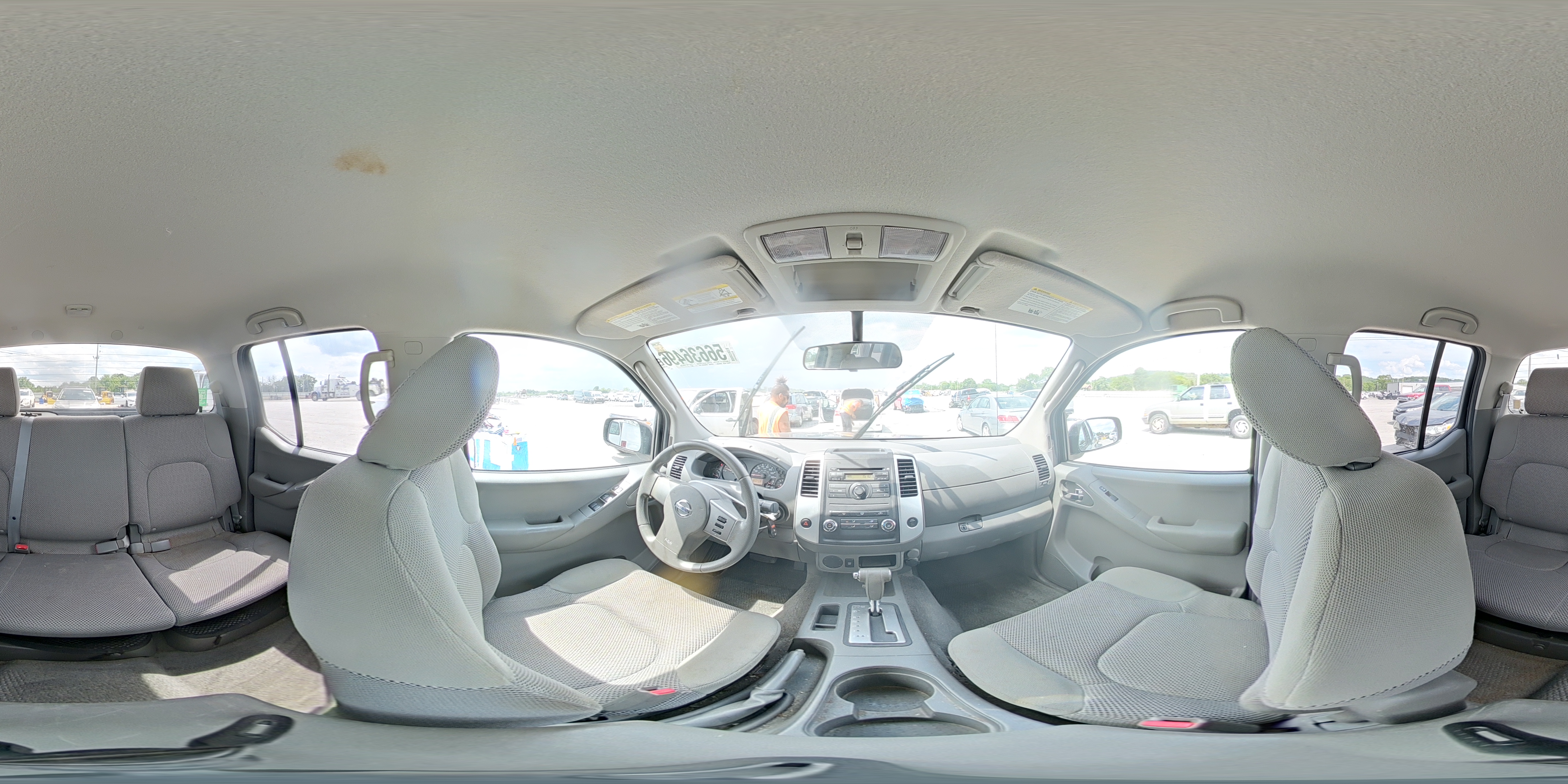 2011 Nissan Frontier Crew Cab Sv/sl Gray vin: 1N6AD0ER1BC412782
