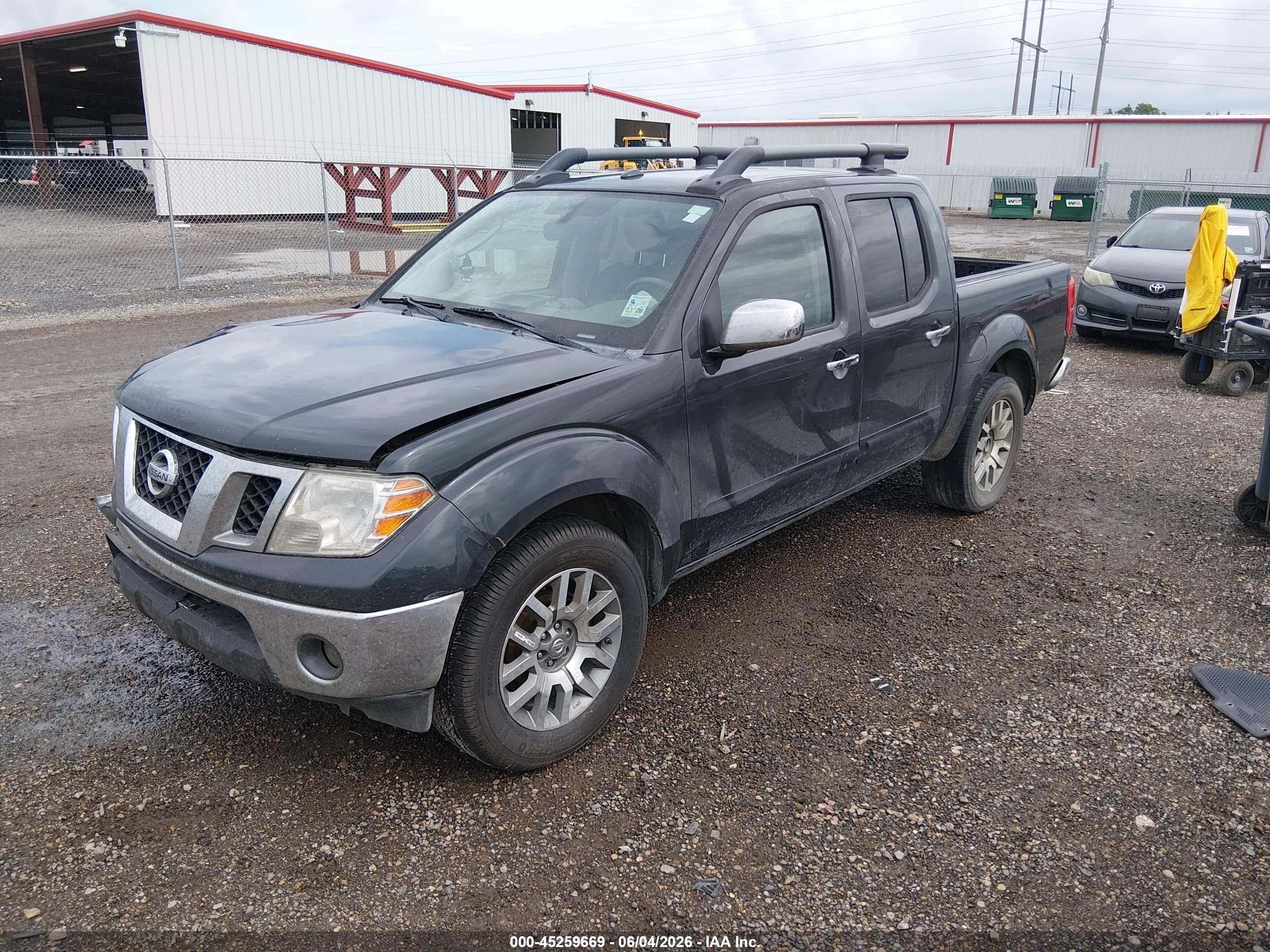 2011 Nissan Frontier Sl Gray vin: 1N6AD0ER1BC429792