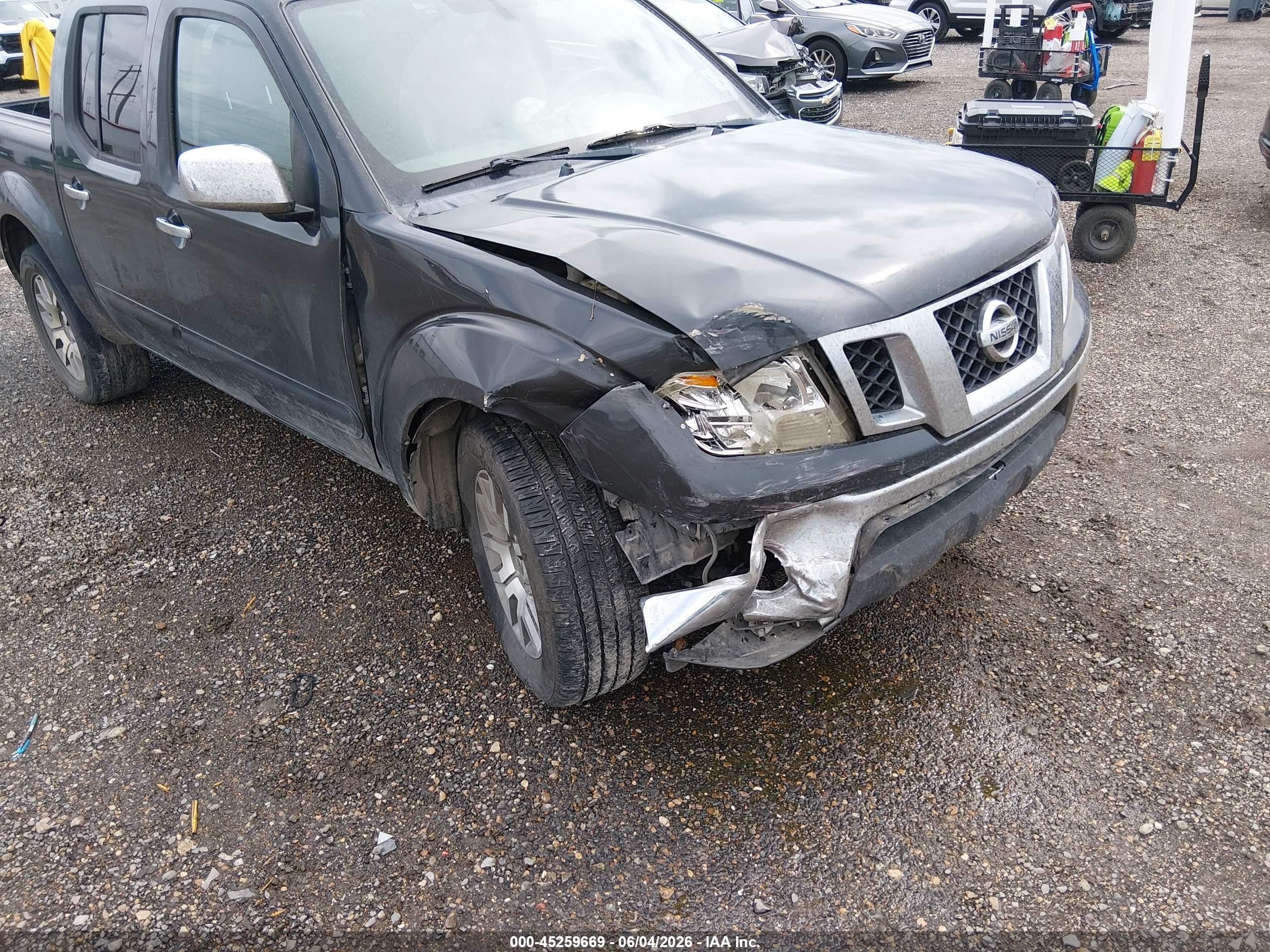 2011 Nissan Frontier Sl Gray vin: 1N6AD0ER1BC429792
