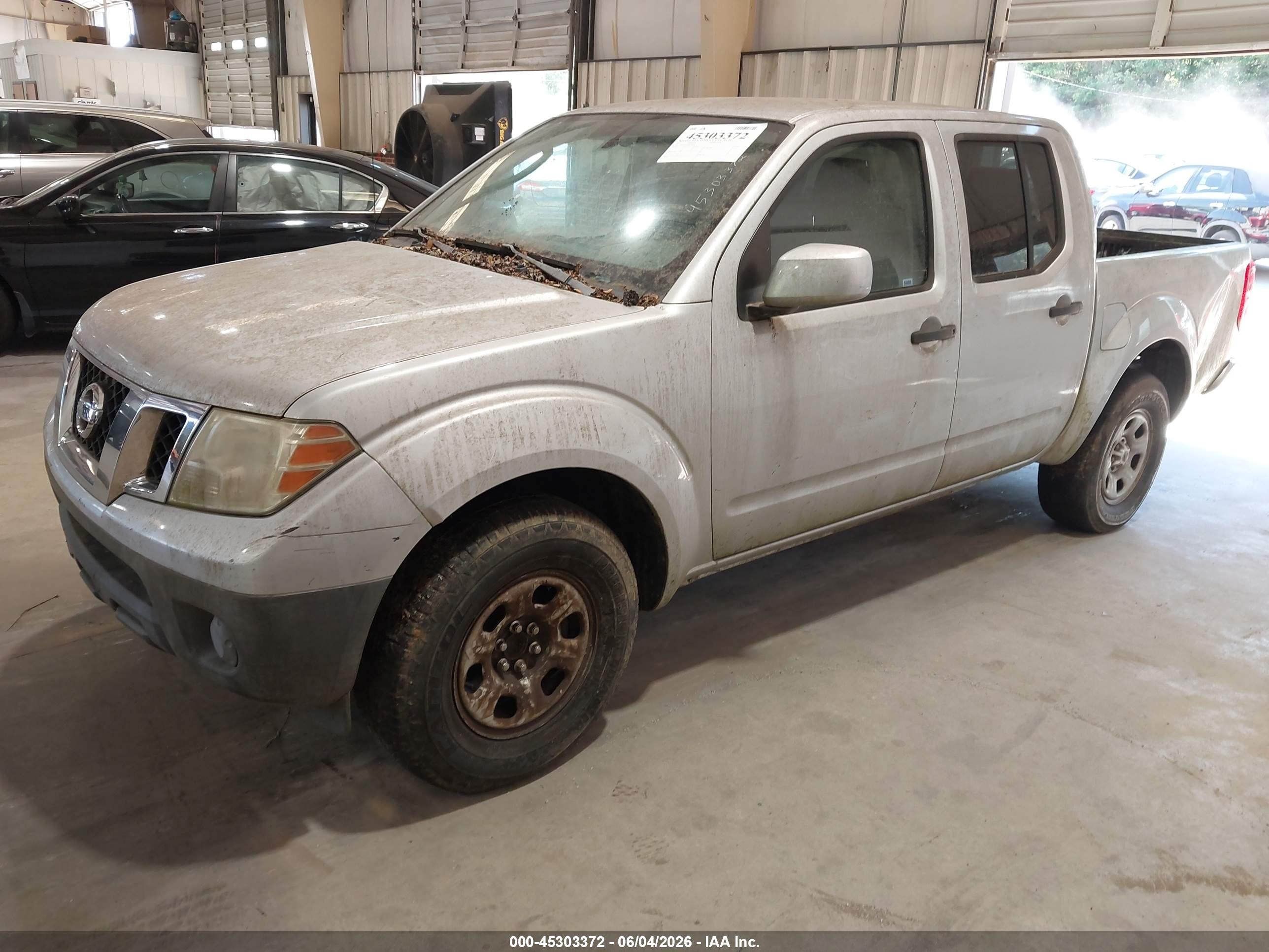 2011 Nissan Frontier S Silver vin: 1N6AD0ER1BC434331