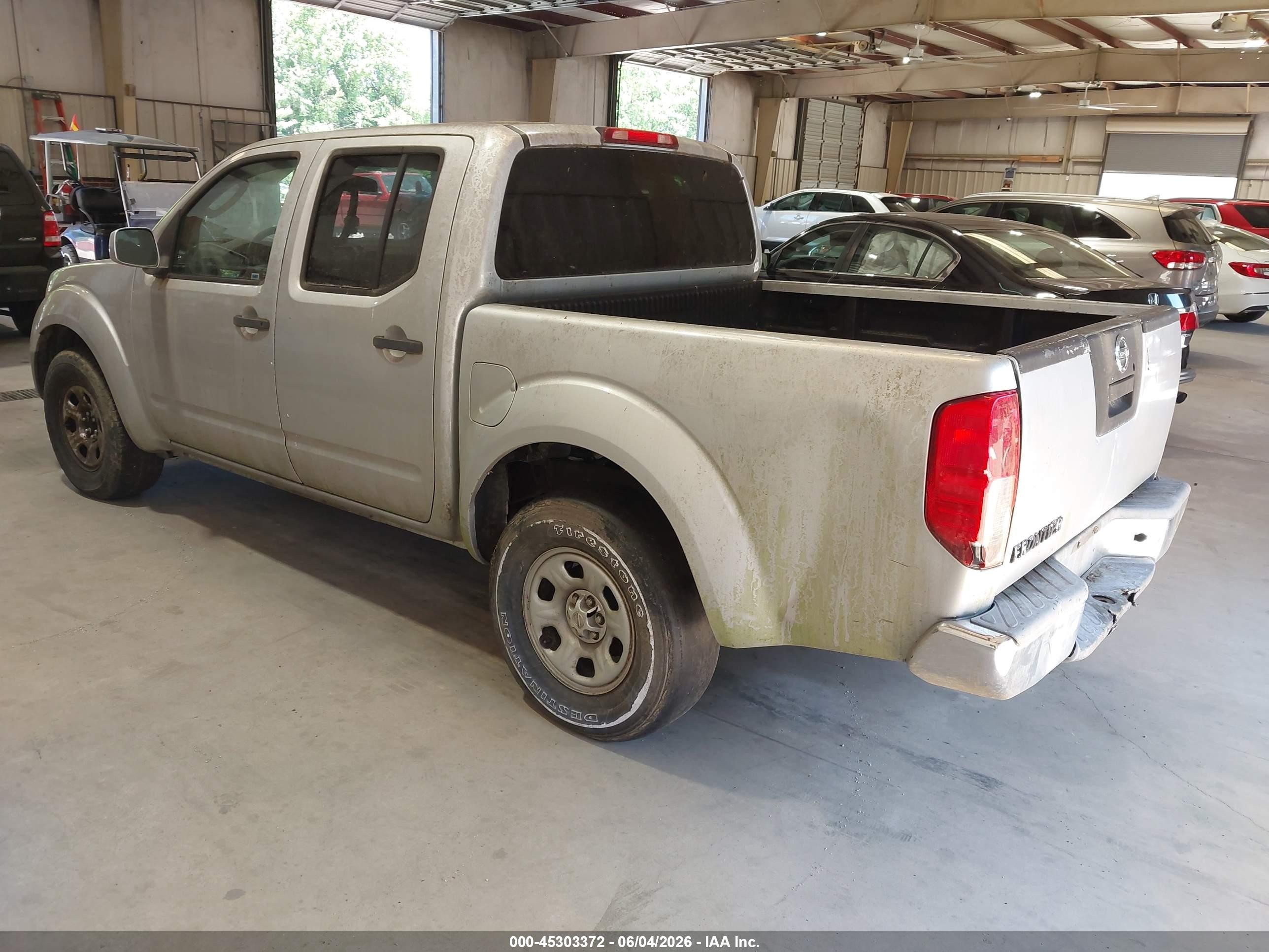 2011 Nissan Frontier S Silver vin: 1N6AD0ER1BC434331