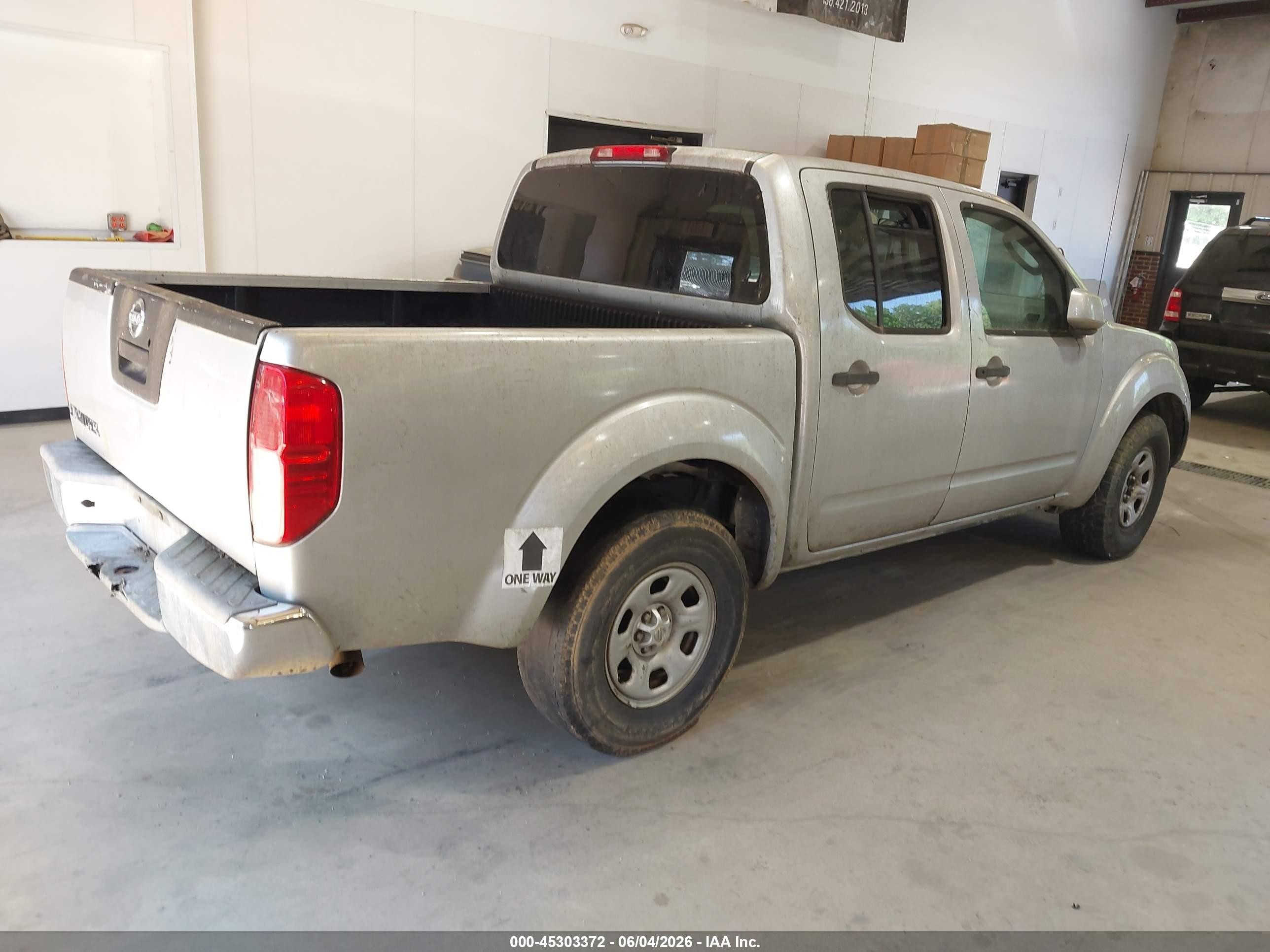 2011 Nissan Frontier S Silver vin: 1N6AD0ER1BC434331