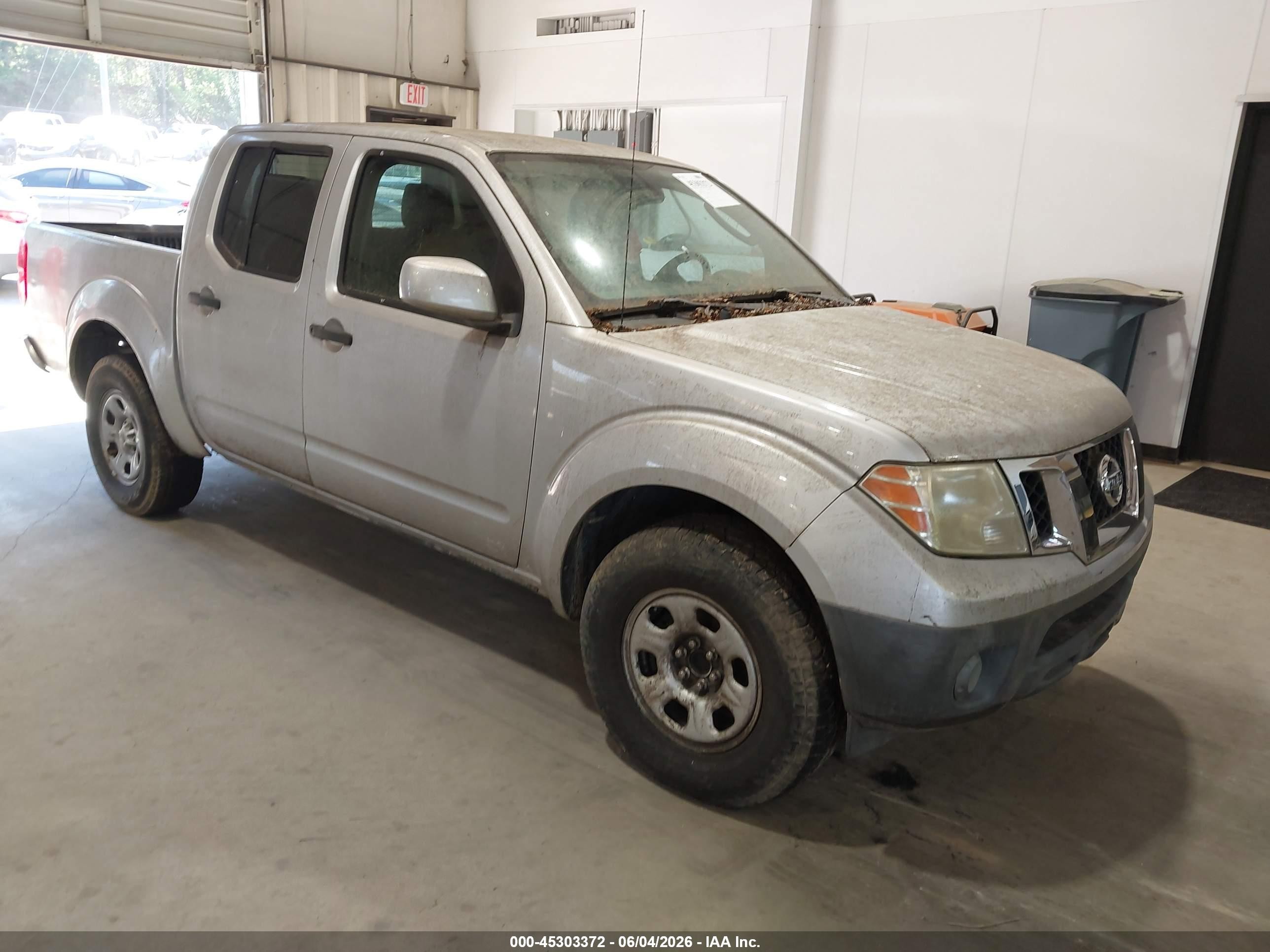 2011 Nissan Frontier S Silver vin: 1N6AD0ER1BC434331
