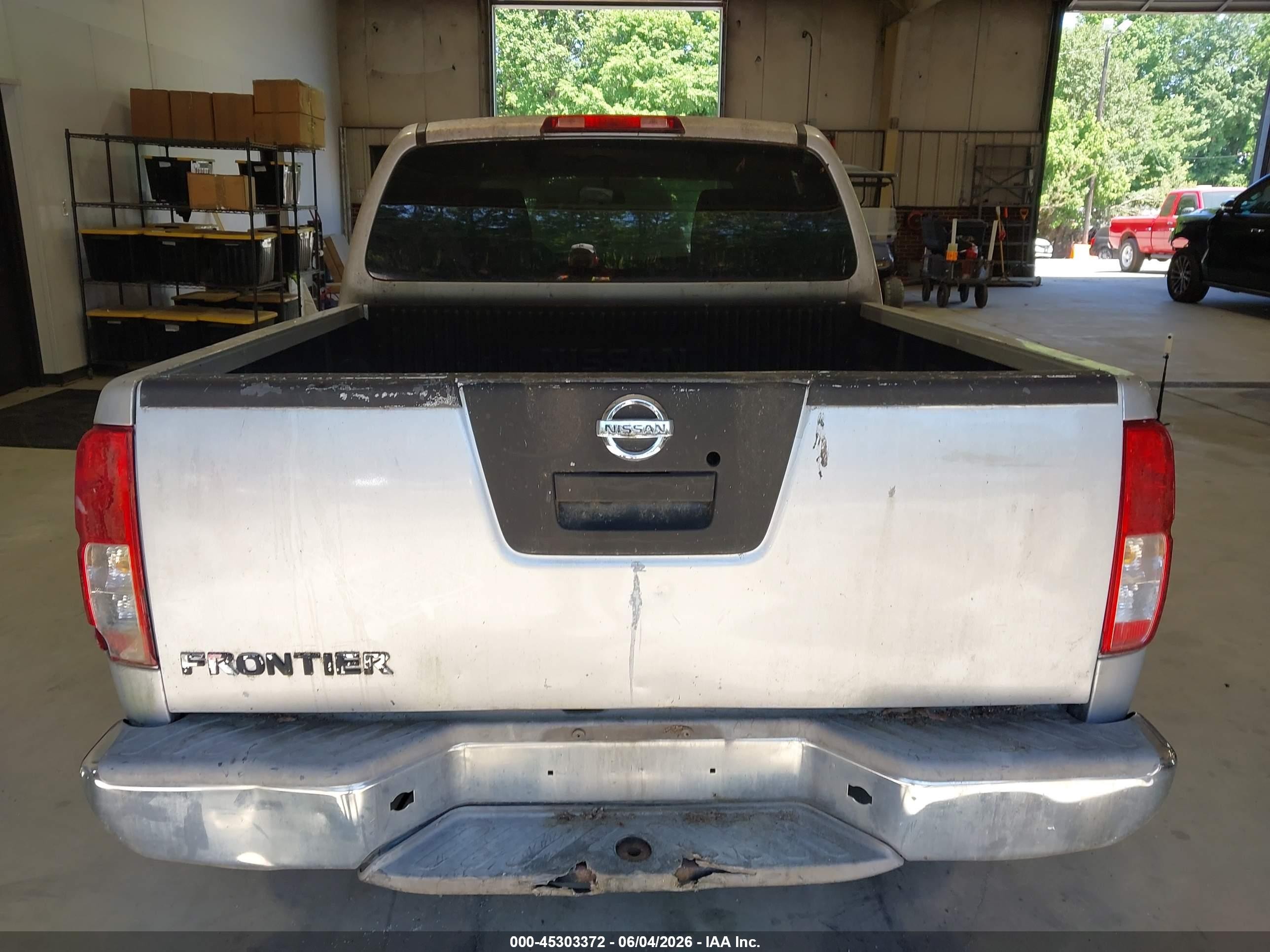 2011 Nissan Frontier S Silver vin: 1N6AD0ER1BC434331