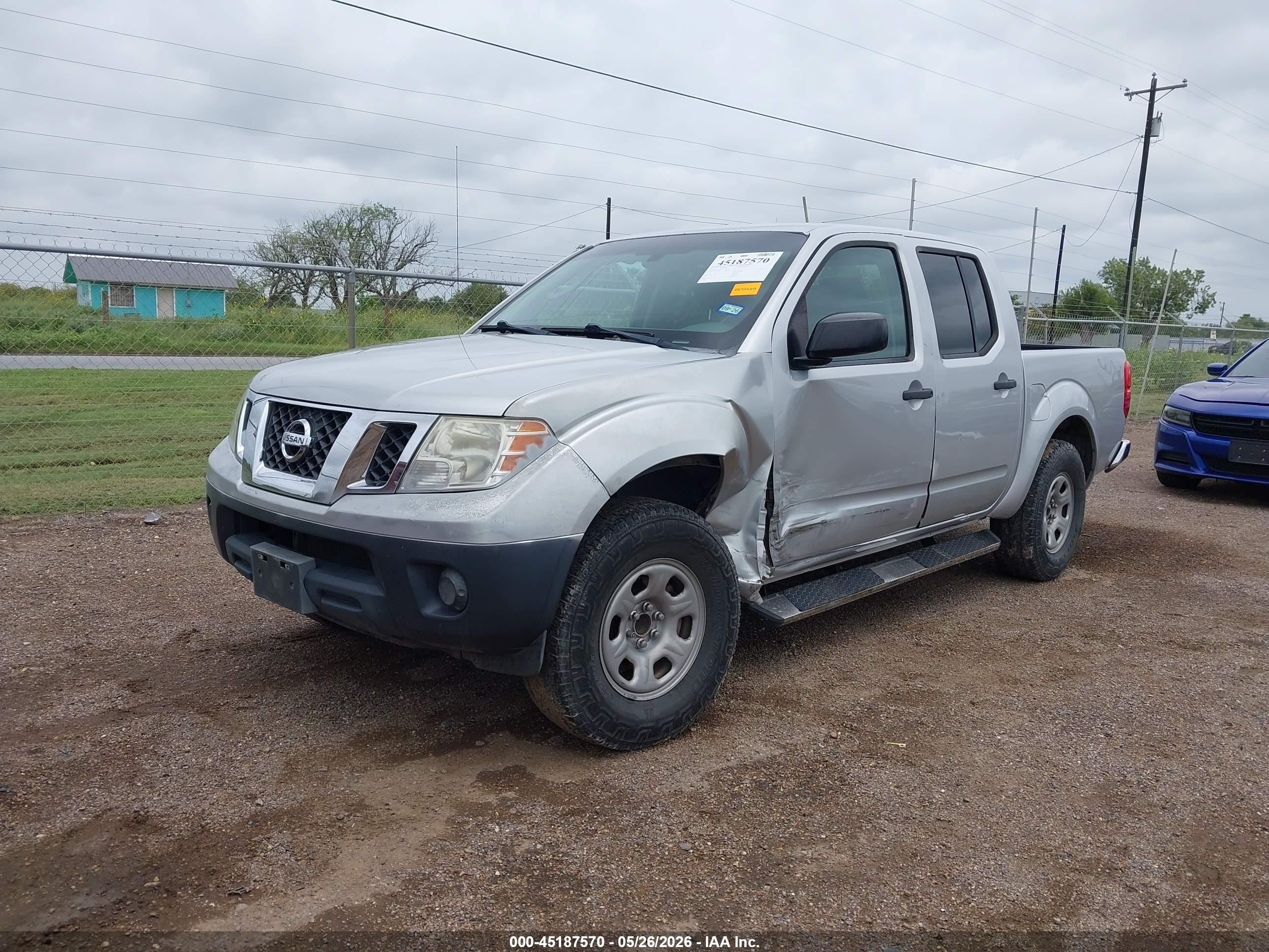 2011 Nissan Frontier S Silver vin: 1N6AD0ER1BC443045