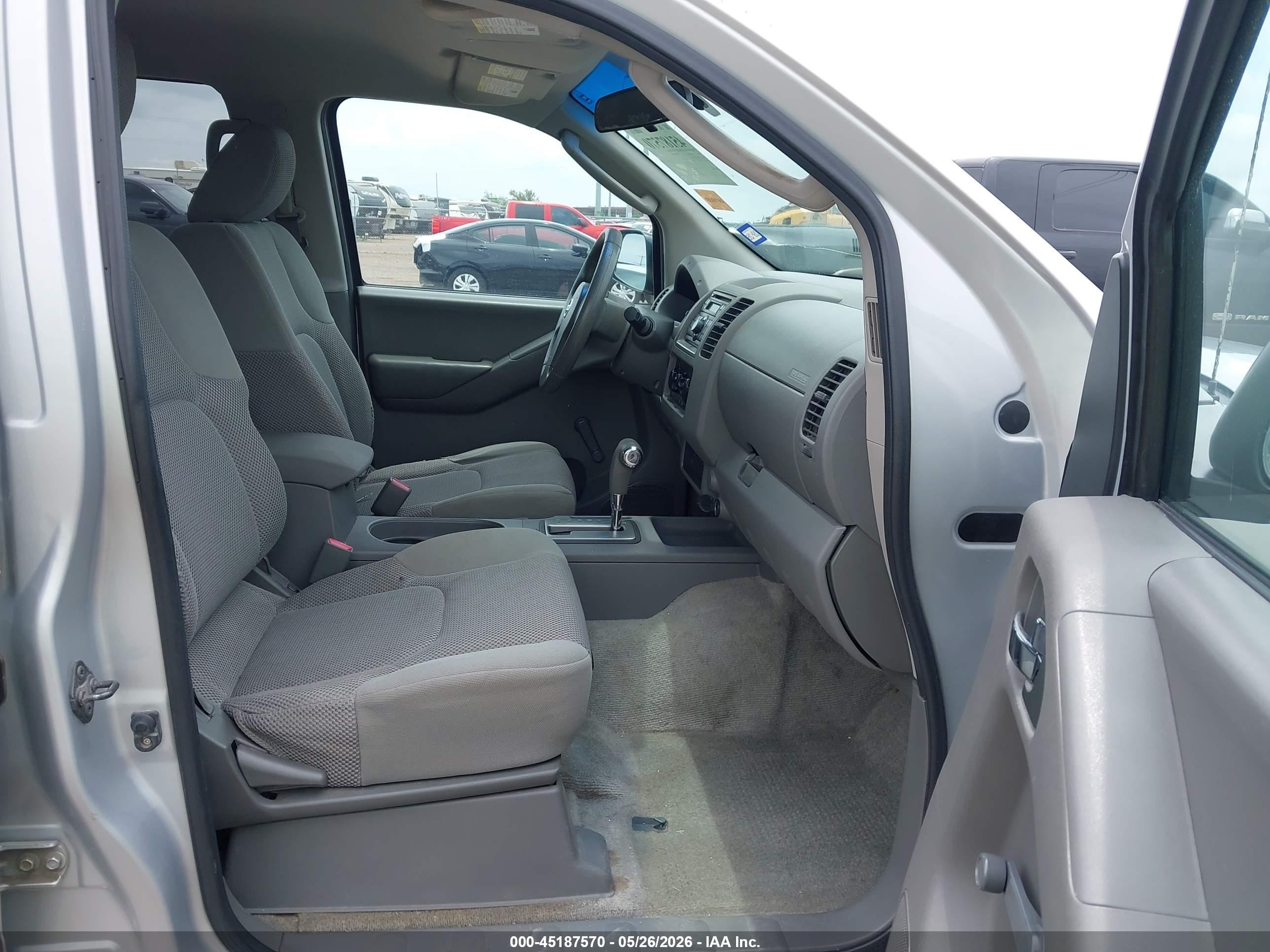 2011 Nissan Frontier S Silver vin: 1N6AD0ER1BC443045