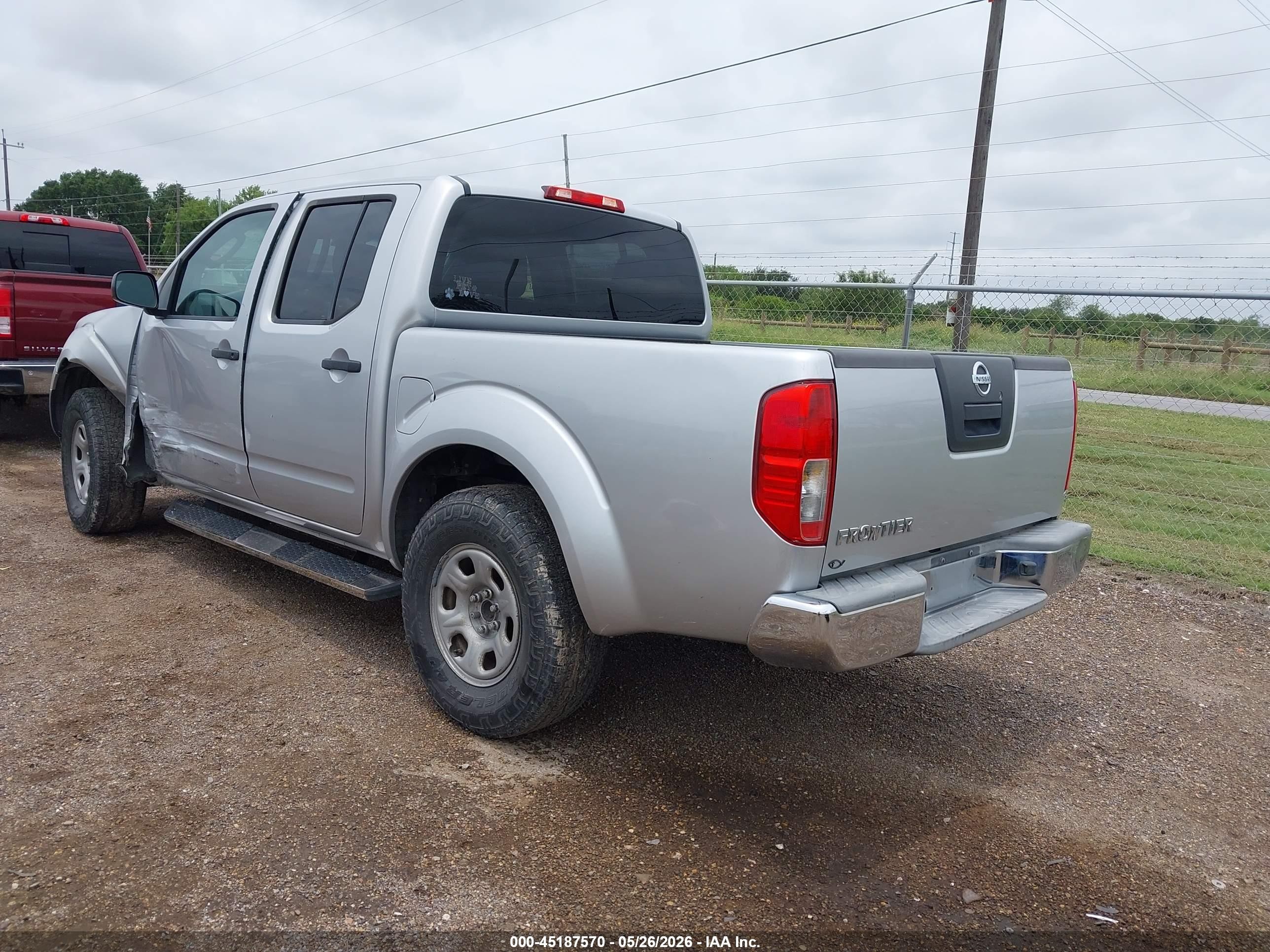 2011 Nissan Frontier S Silver vin: 1N6AD0ER1BC443045