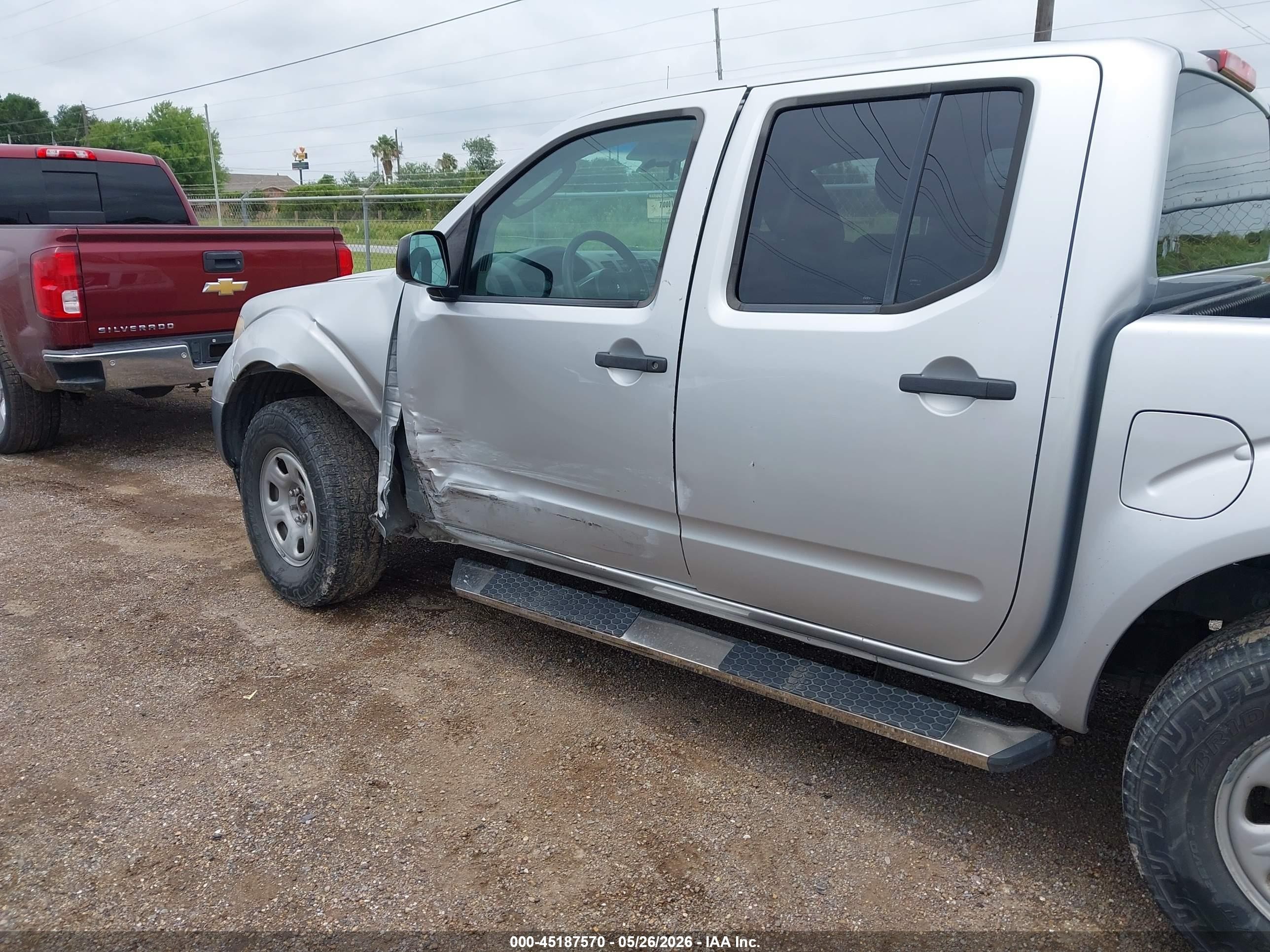 2011 Nissan Frontier S Silver vin: 1N6AD0ER1BC443045