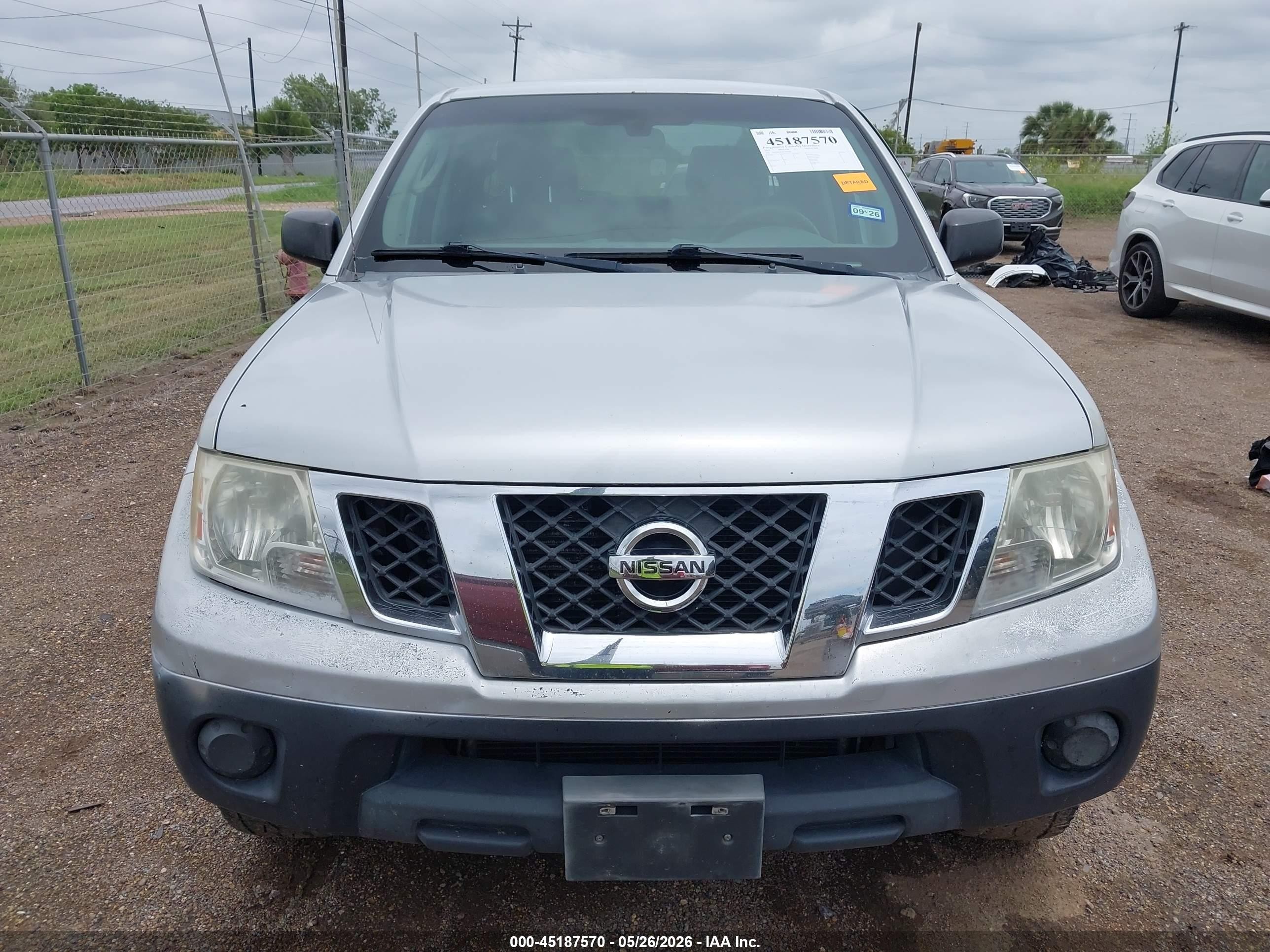 2011 Nissan Frontier S Silver vin: 1N6AD0ER1BC443045
