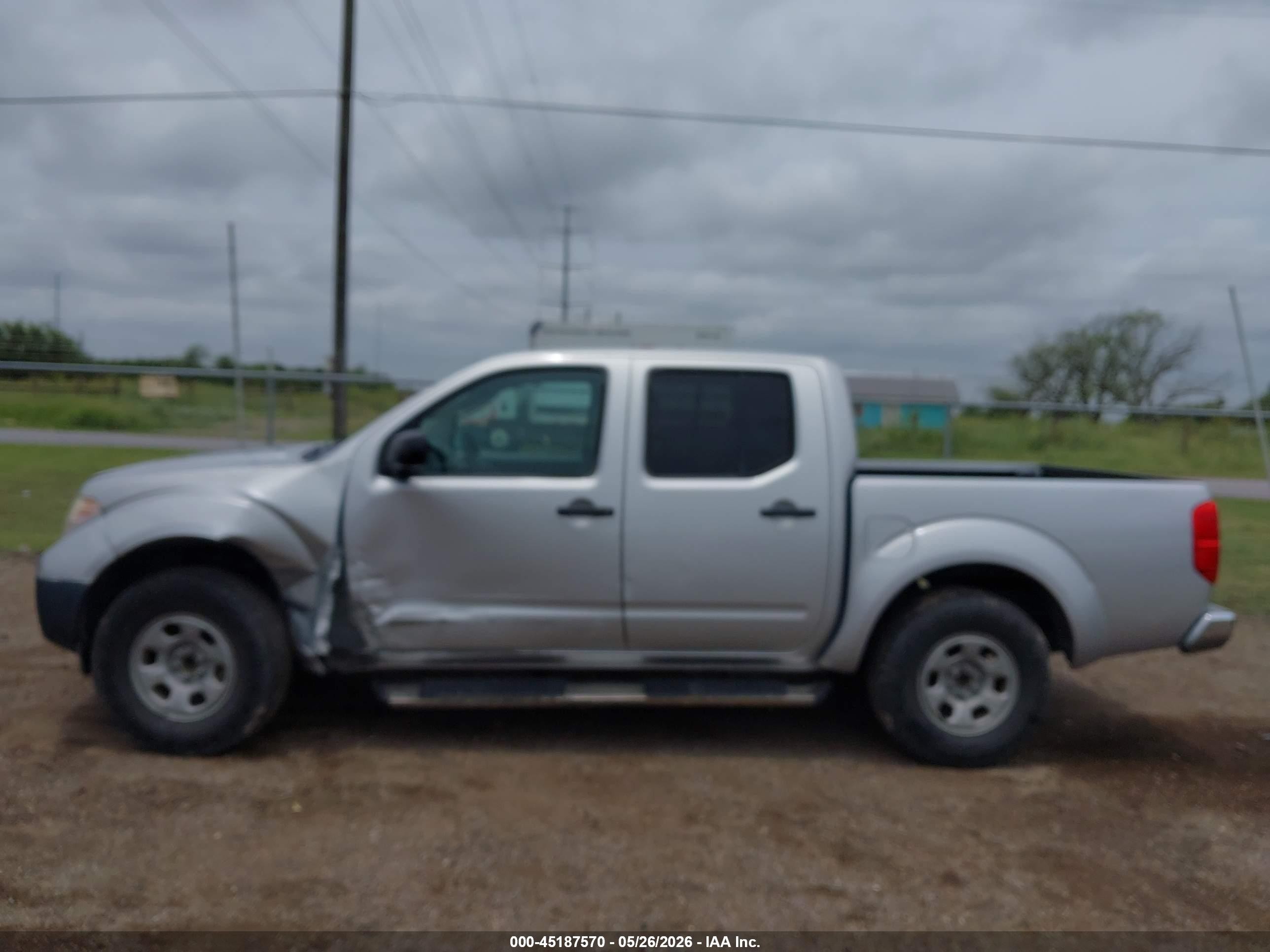 2011 Nissan Frontier S Silver vin: 1N6AD0ER1BC443045