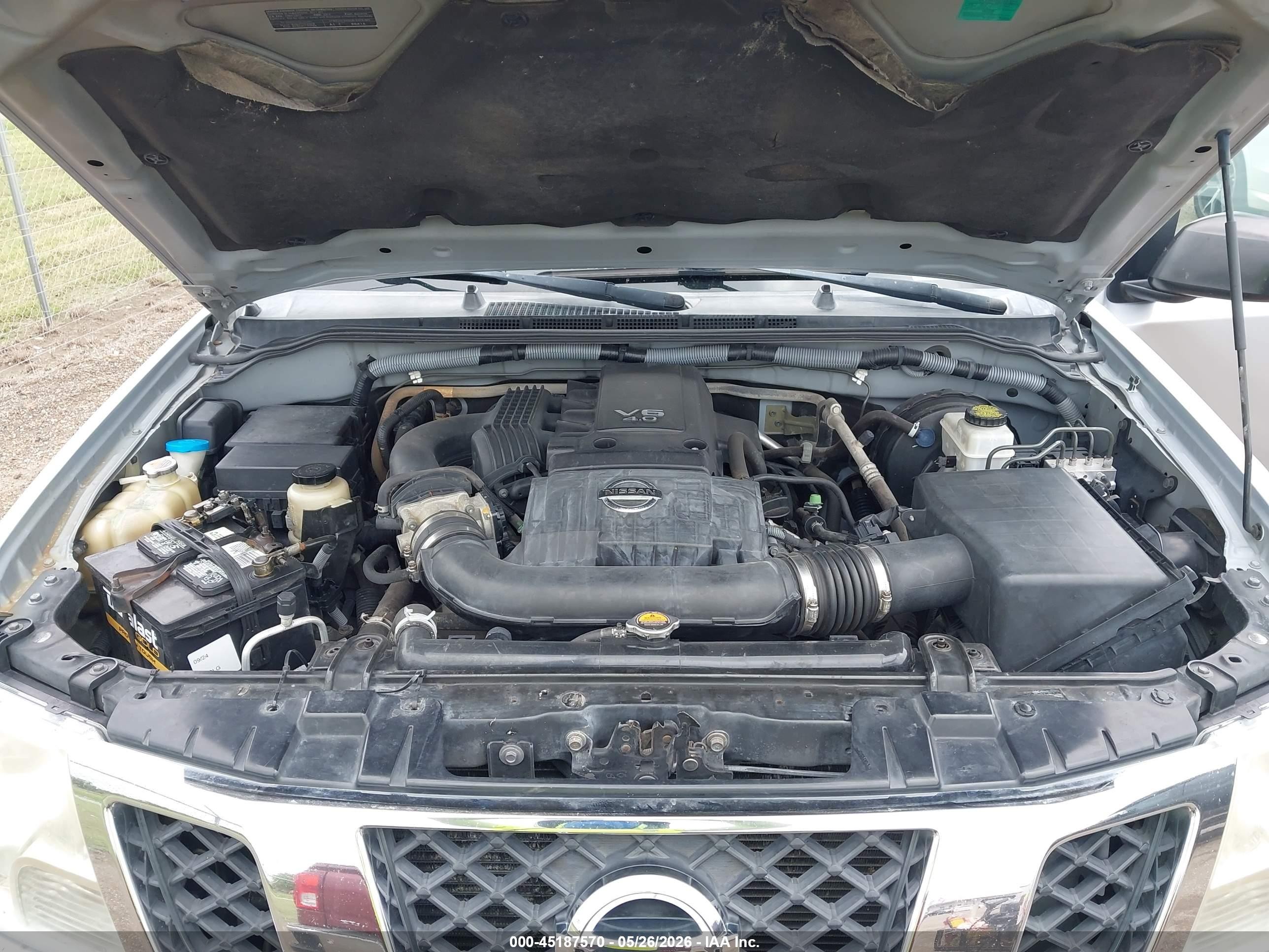 2011 Nissan Frontier S Silver vin: 1N6AD0ER1BC443045