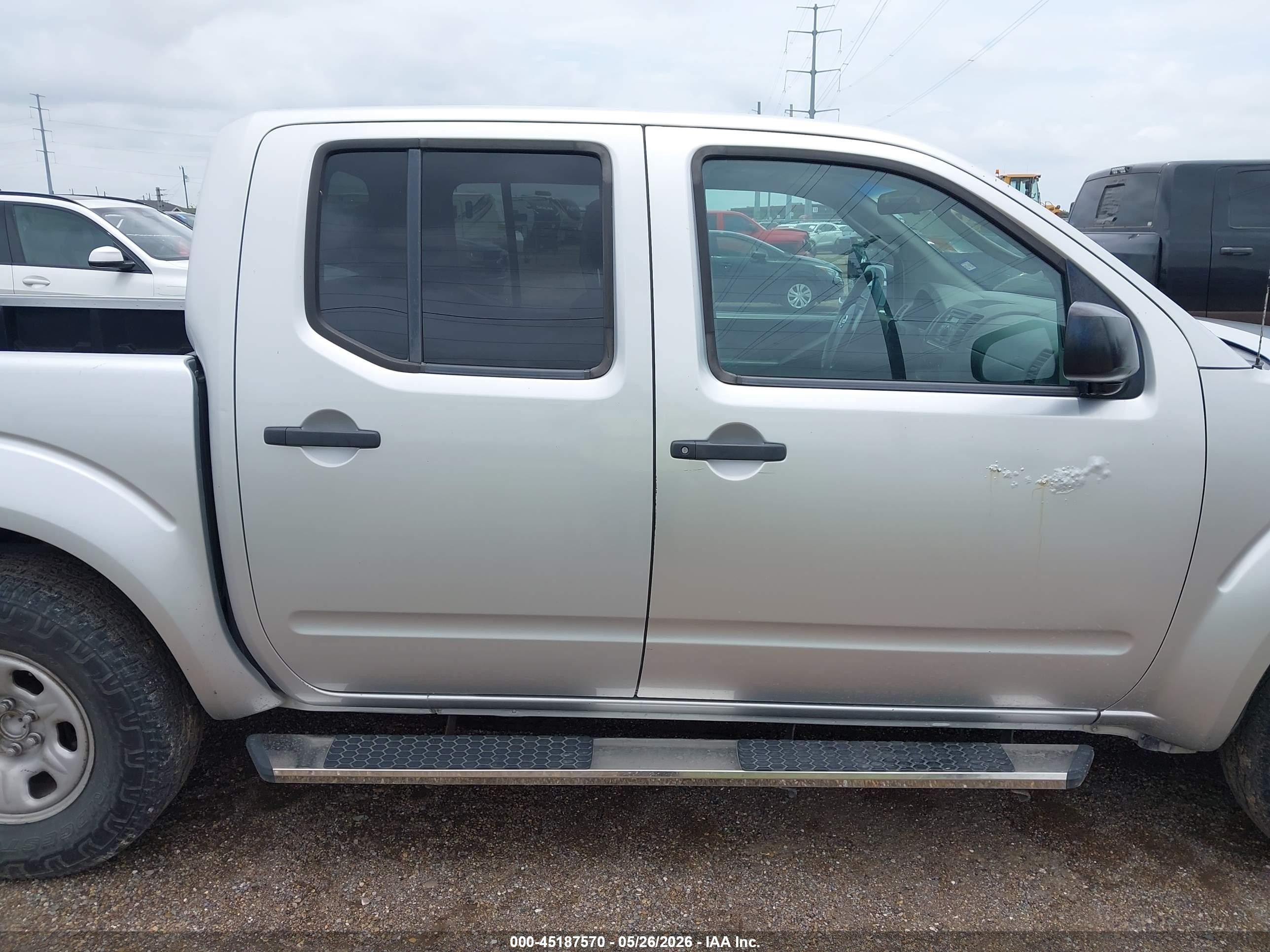 2011 Nissan Frontier S Silver vin: 1N6AD0ER1BC443045