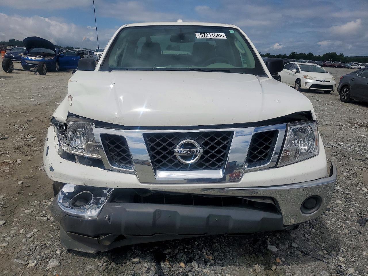 2011 Nissan Frontier S White vin: 1N6AD0ER1BC443580