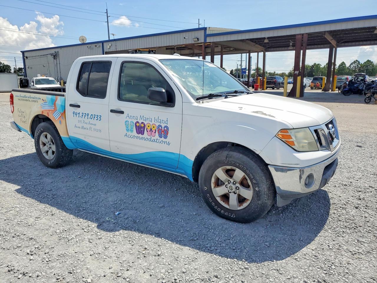 2011 Nissan Frontier S White vin: 1N6AD0ER1BC443997