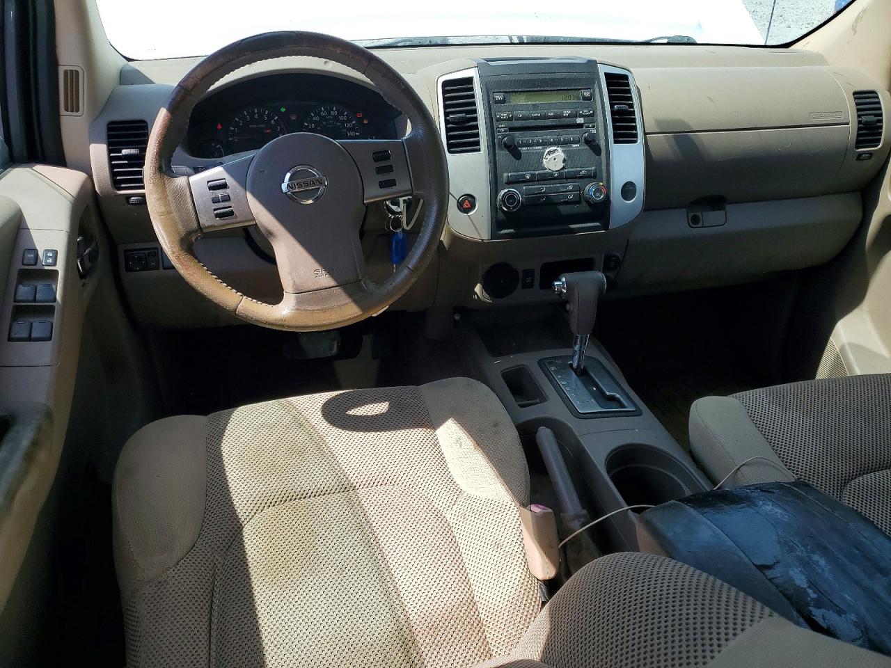 2011 Nissan Frontier S White vin: 1N6AD0ER1BC443997