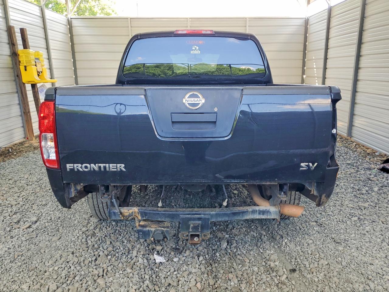2011 Nissan Frontier S Black vin: 1N6AD0ER1BC448911