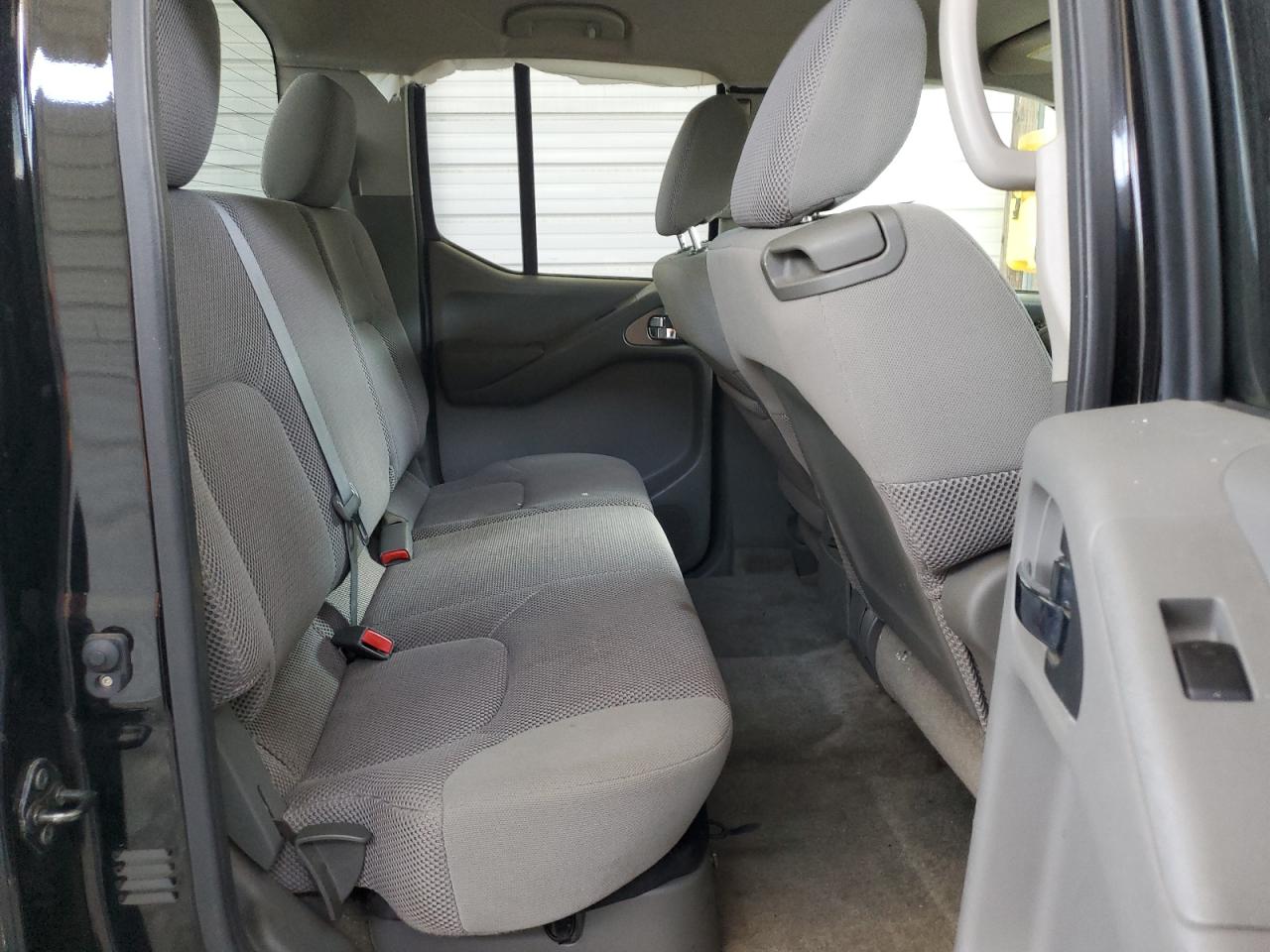 2011 Nissan Frontier S Black vin: 1N6AD0ER1BC448911 Damage: Left Side Curtain Air Bag, Deployed, Replacement Required