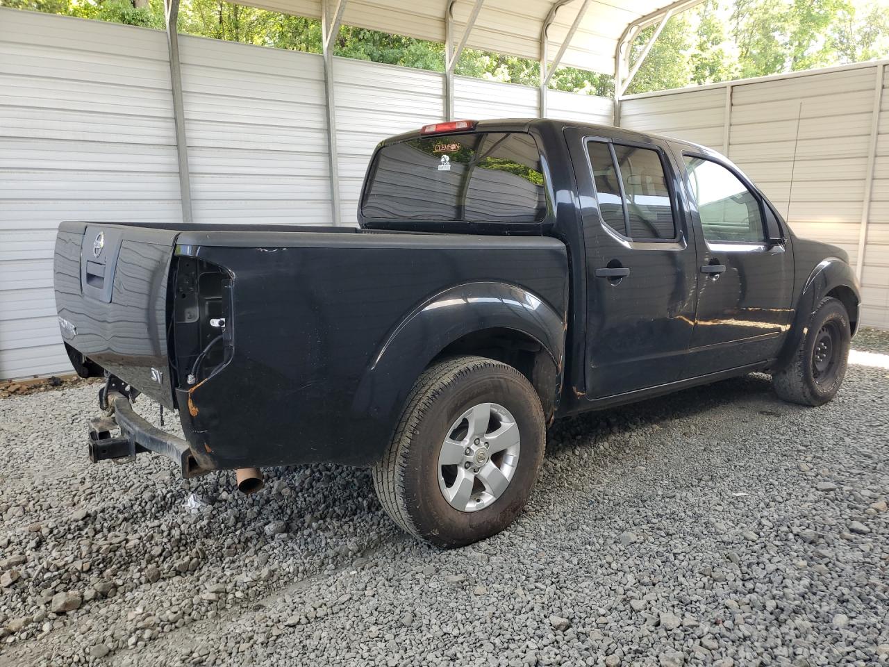 2011 Nissan Frontier S Black vin: 1N6AD0ER1BC448911 Damage: Right Tail Light, Missing, Replacement Required