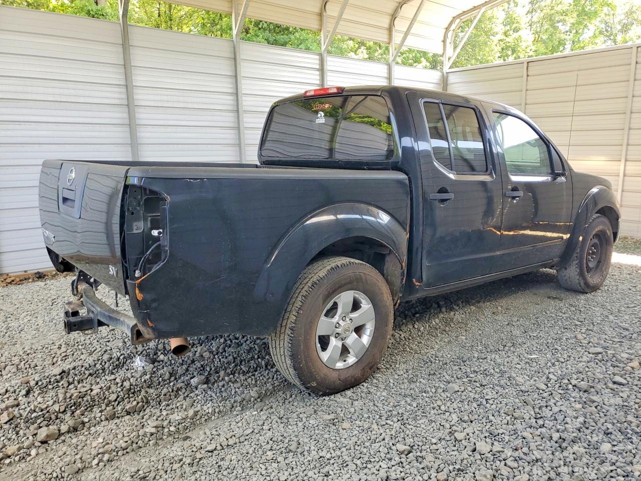 2011 Nissan Frontier S Black vin: 1N6AD0ER1BC448911