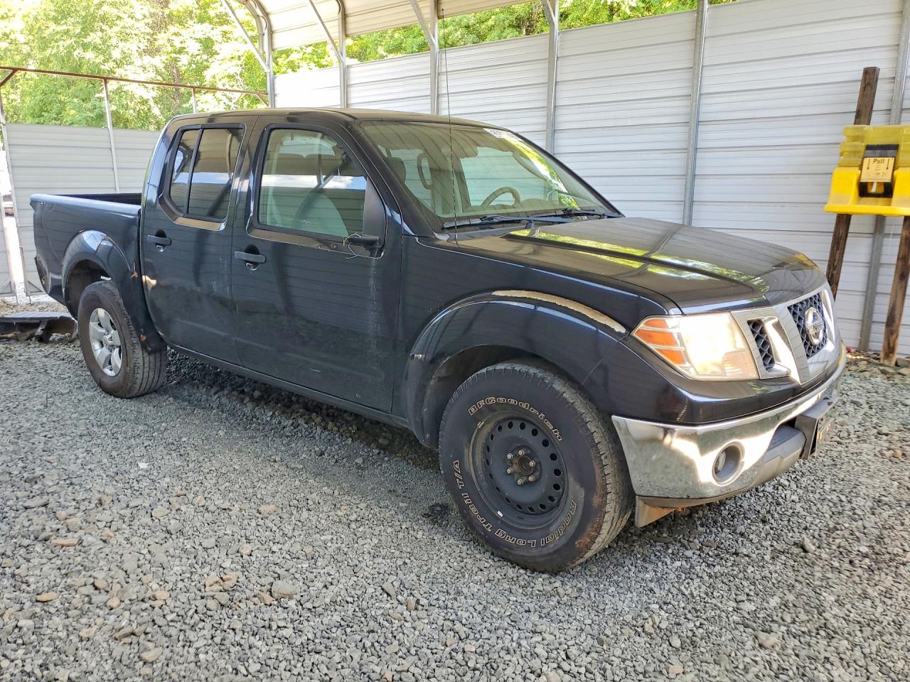 2011 Nissan Frontier S Black vin: 1N6AD0ER1BC448911