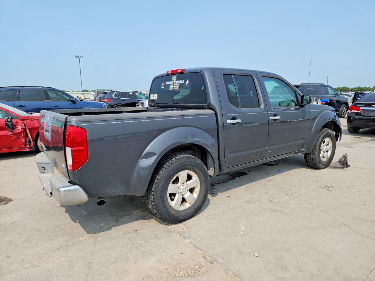 2012 Nissan Frontier S Black vin: 1N6AD0ER1CC423699