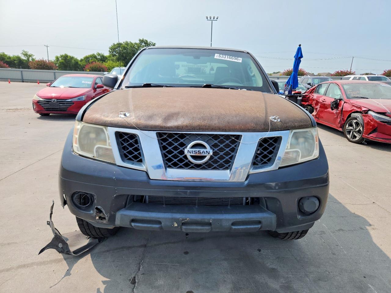 2012 Nissan Frontier S Black vin: 1N6AD0ER1CC423699
