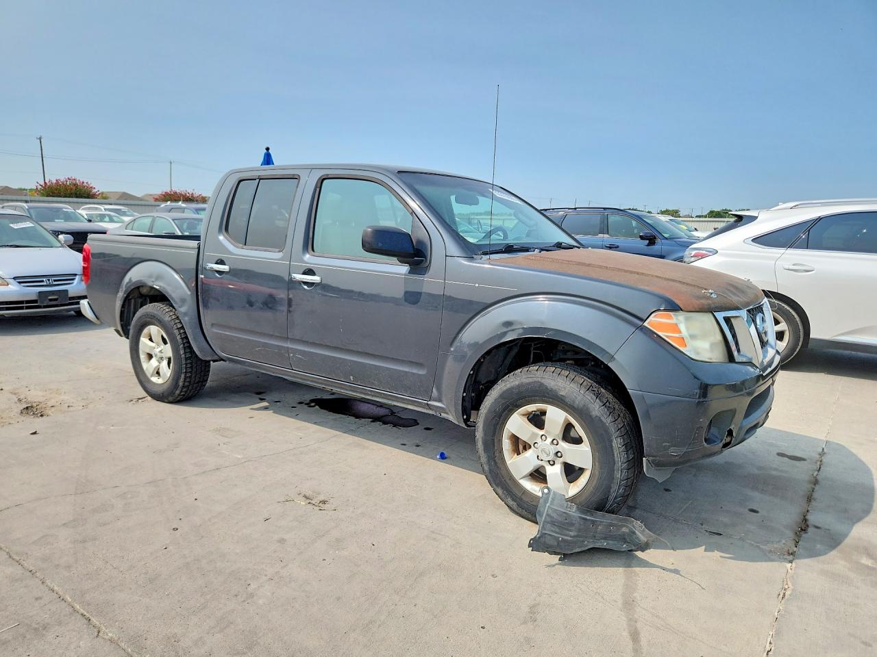 2012 Nissan Frontier S Black vin: 1N6AD0ER1CC423699