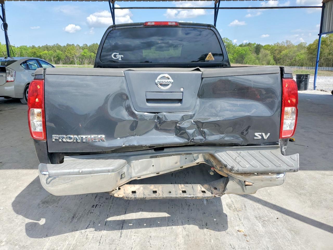 2012 Nissan Frontier S Серый vin: 1N6AD0ER1CC424660