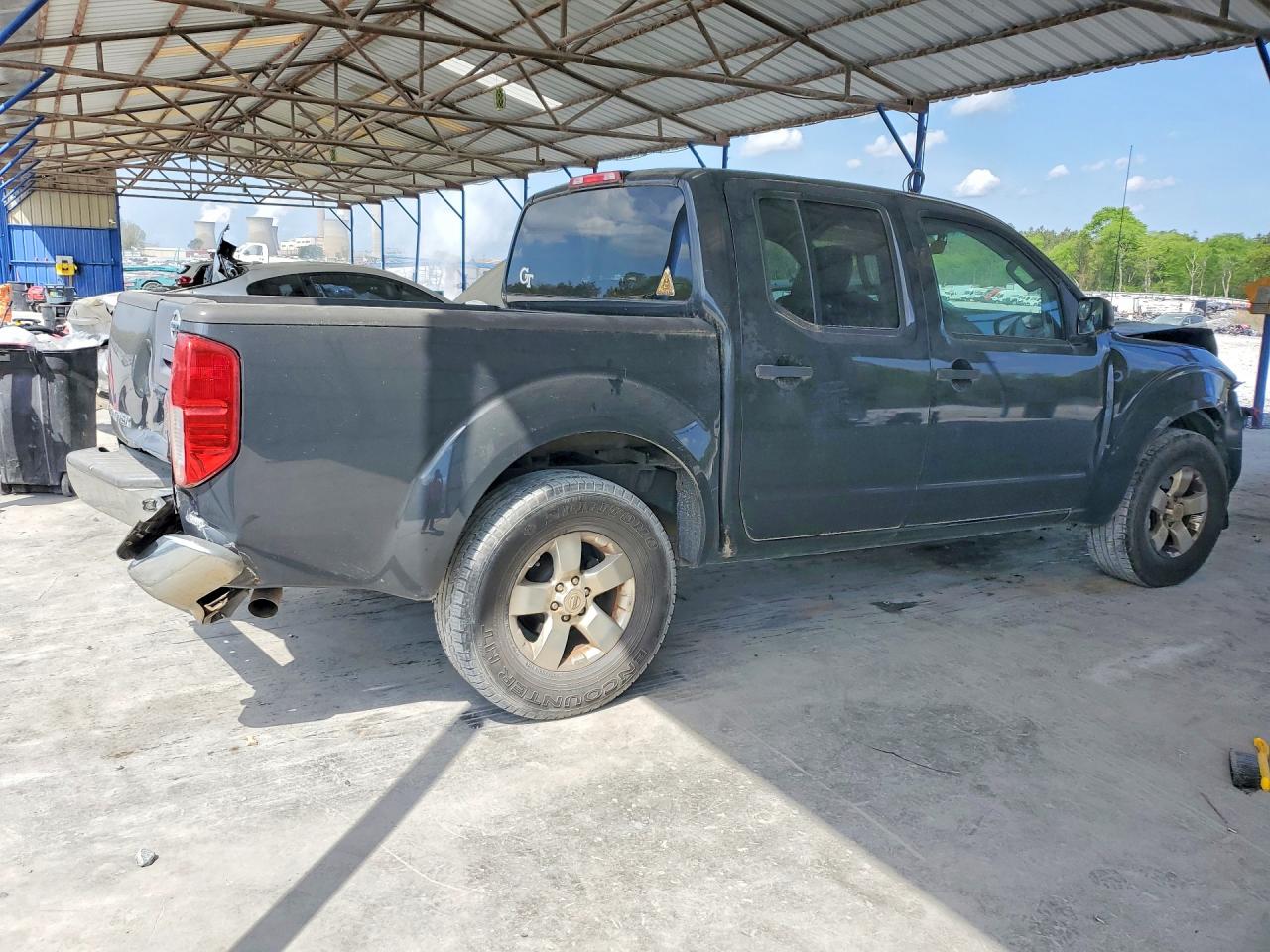 2012 Nissan Frontier S Серый vin: 1N6AD0ER1CC424660