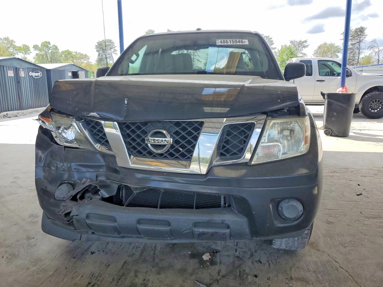 2012 Nissan Frontier S Серый vin: 1N6AD0ER1CC424660