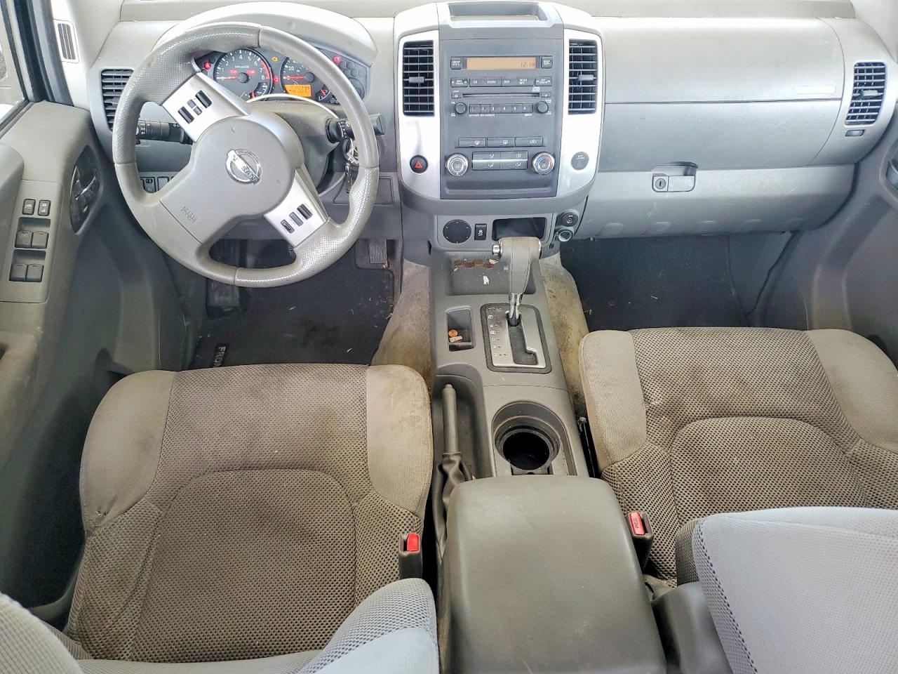 2012 Nissan Frontier S Серый vin: 1N6AD0ER1CC424660