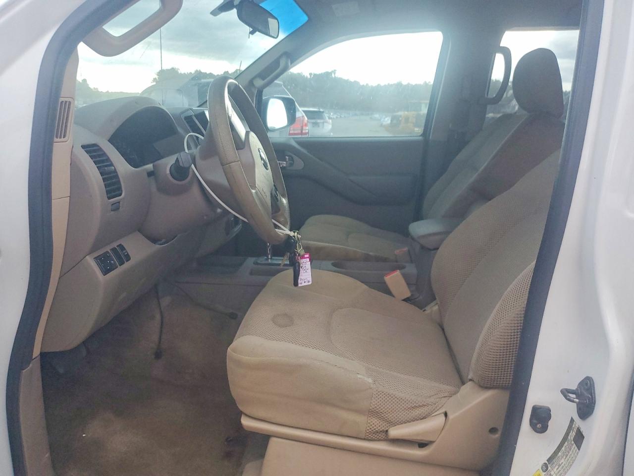 2012 Nissan Frontier S Белый vin: 1N6AD0ER1CC432547
