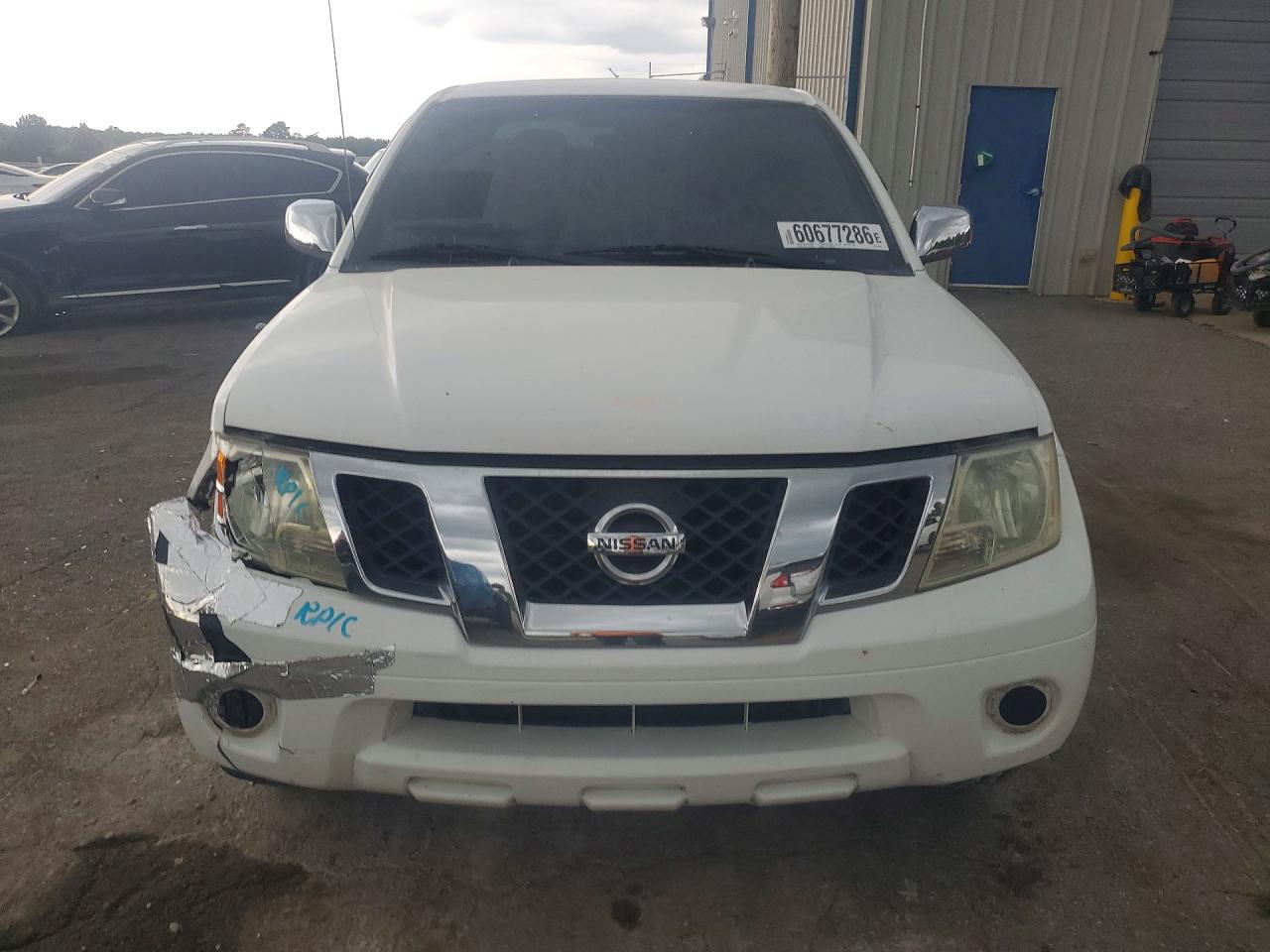 2012 Nissan Frontier S Белый vin: 1N6AD0ER1CC432547