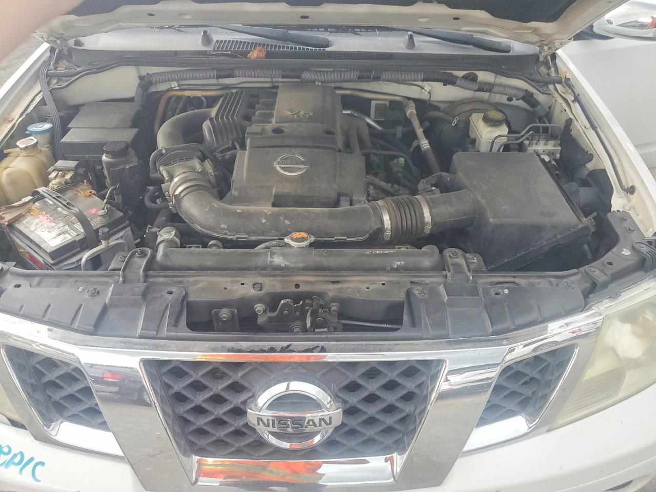 2012 Nissan Frontier S Белый vin: 1N6AD0ER1CC432547