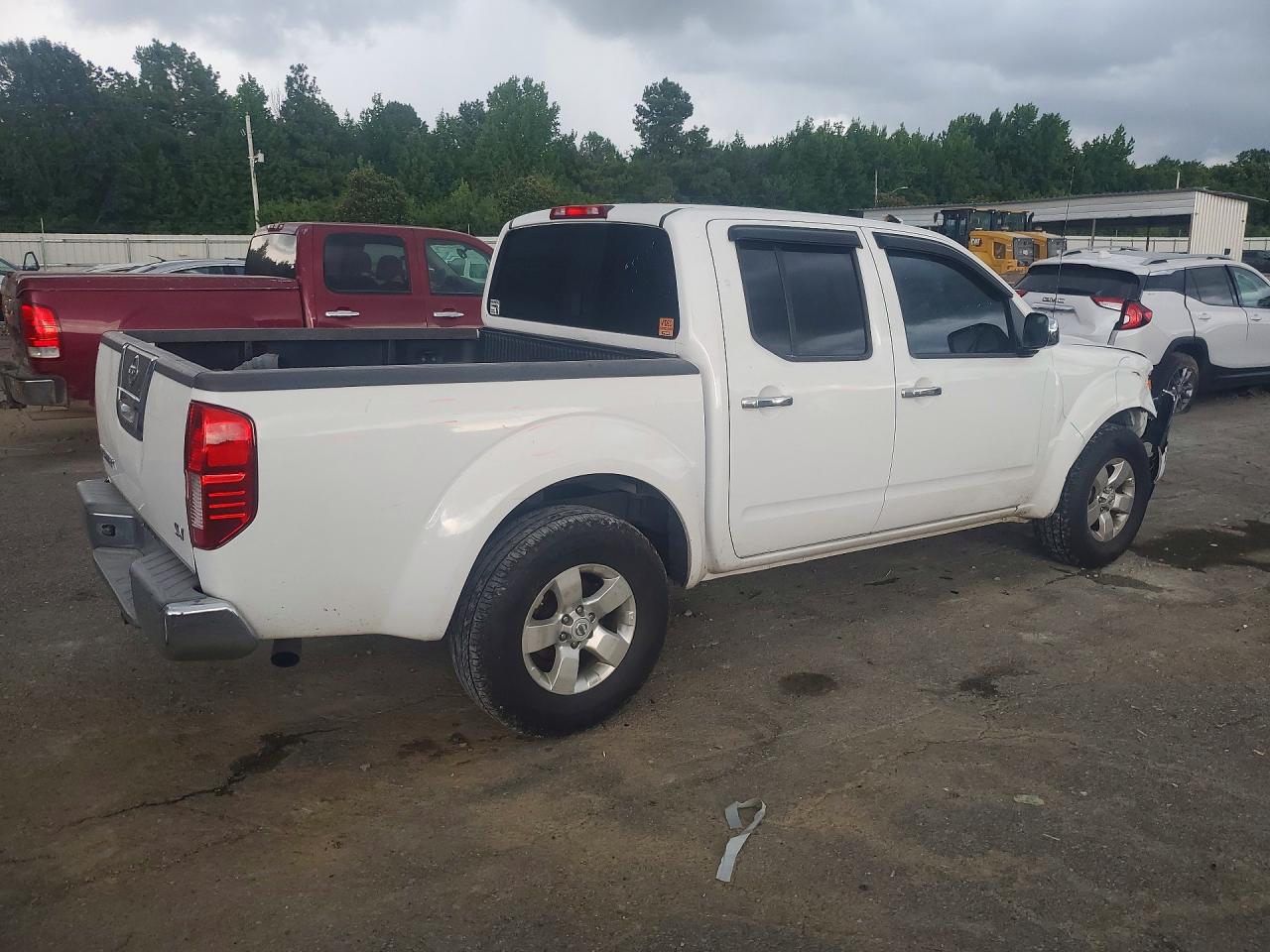 2012 Nissan Frontier S Белый vin: 1N6AD0ER1CC432547