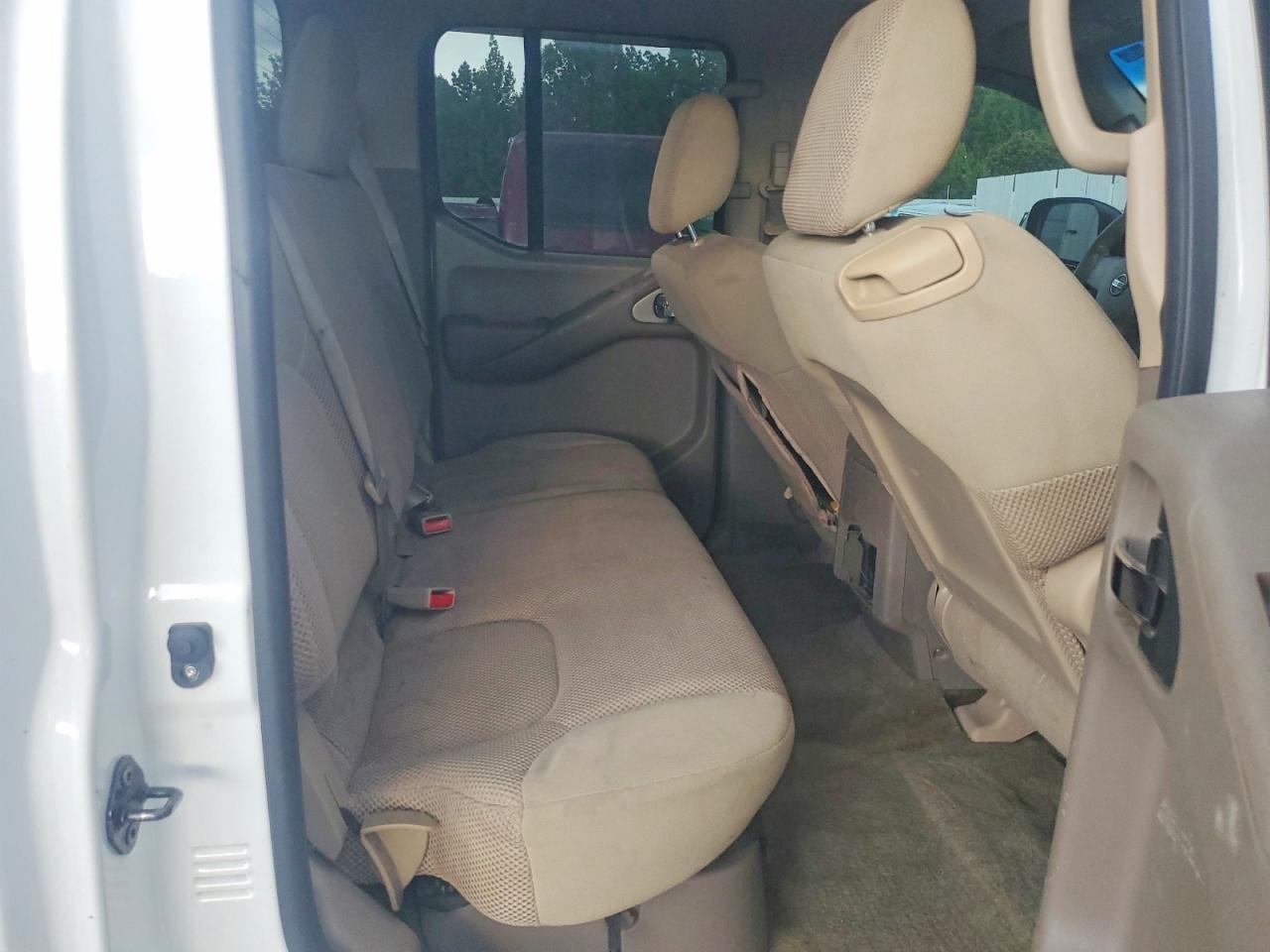 2012 Nissan Frontier S Белый vin: 1N6AD0ER1CC432547