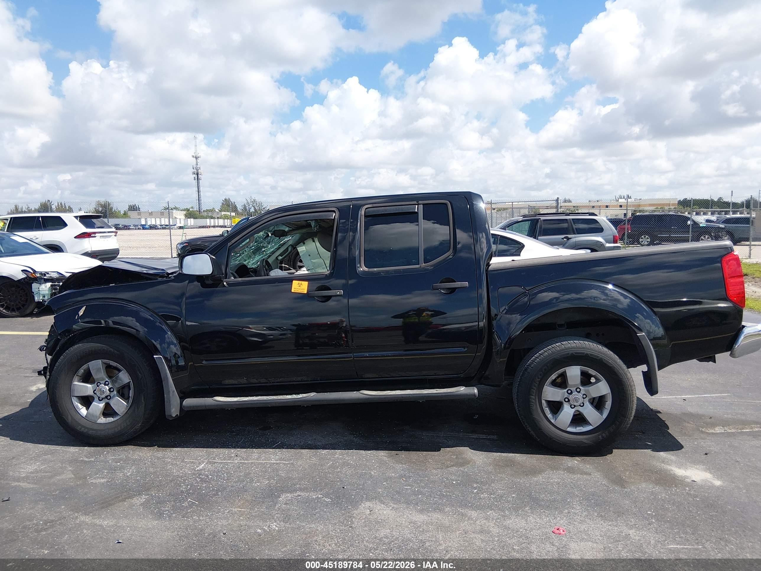 2012 Nissan Frontier Sv Black vin: 1N6AD0ER1CC454306