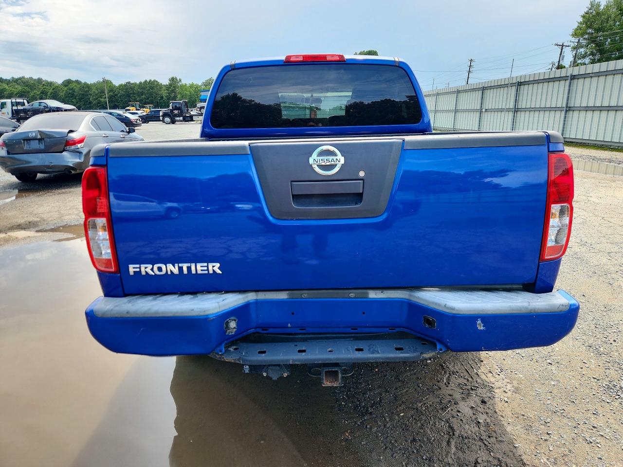 2012 Nissan Frontier S Blue vin: 1N6AD0ER1CC456394
