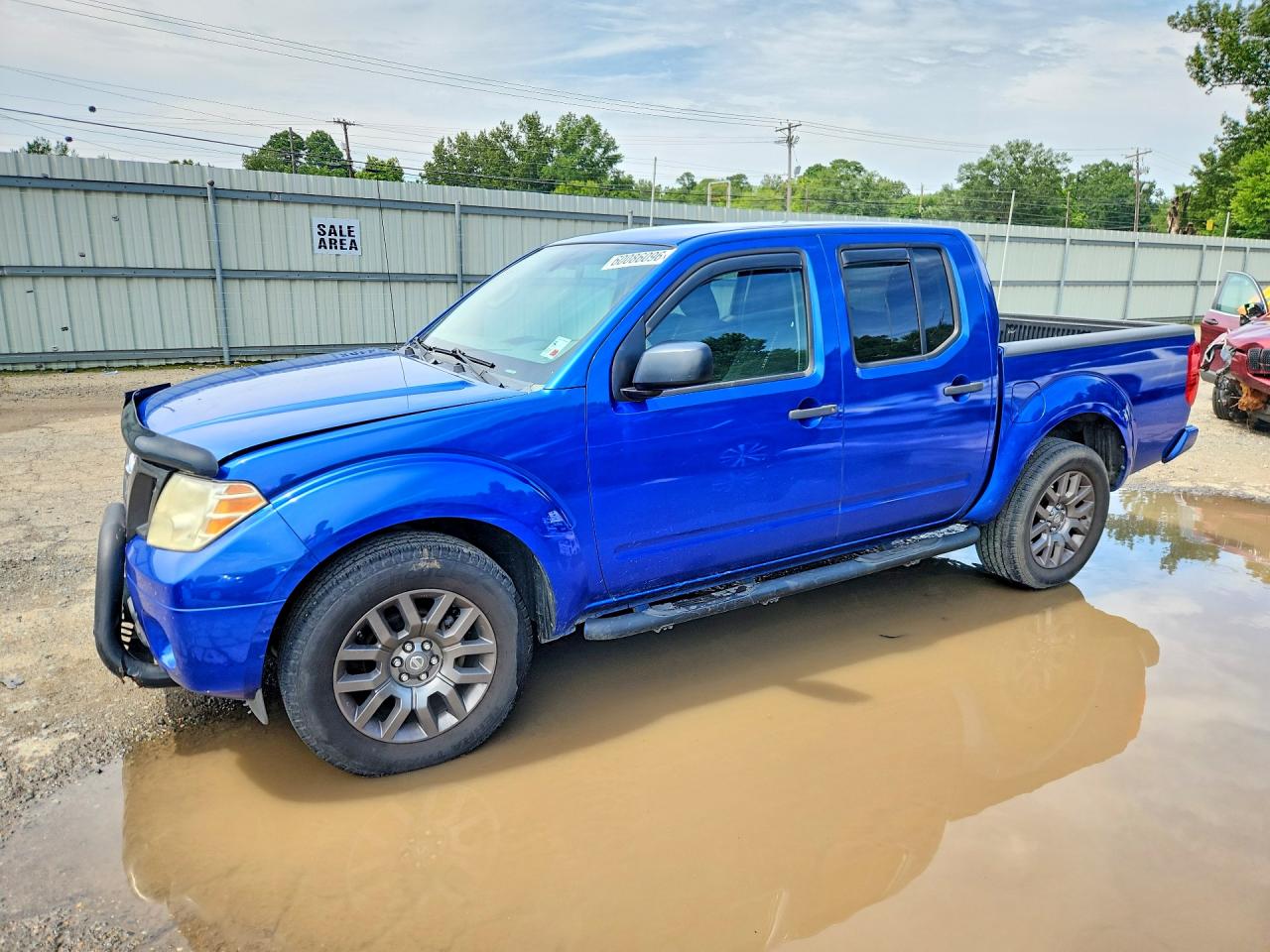 2012 Nissan Frontier S Blue vin: 1N6AD0ER1CC456394