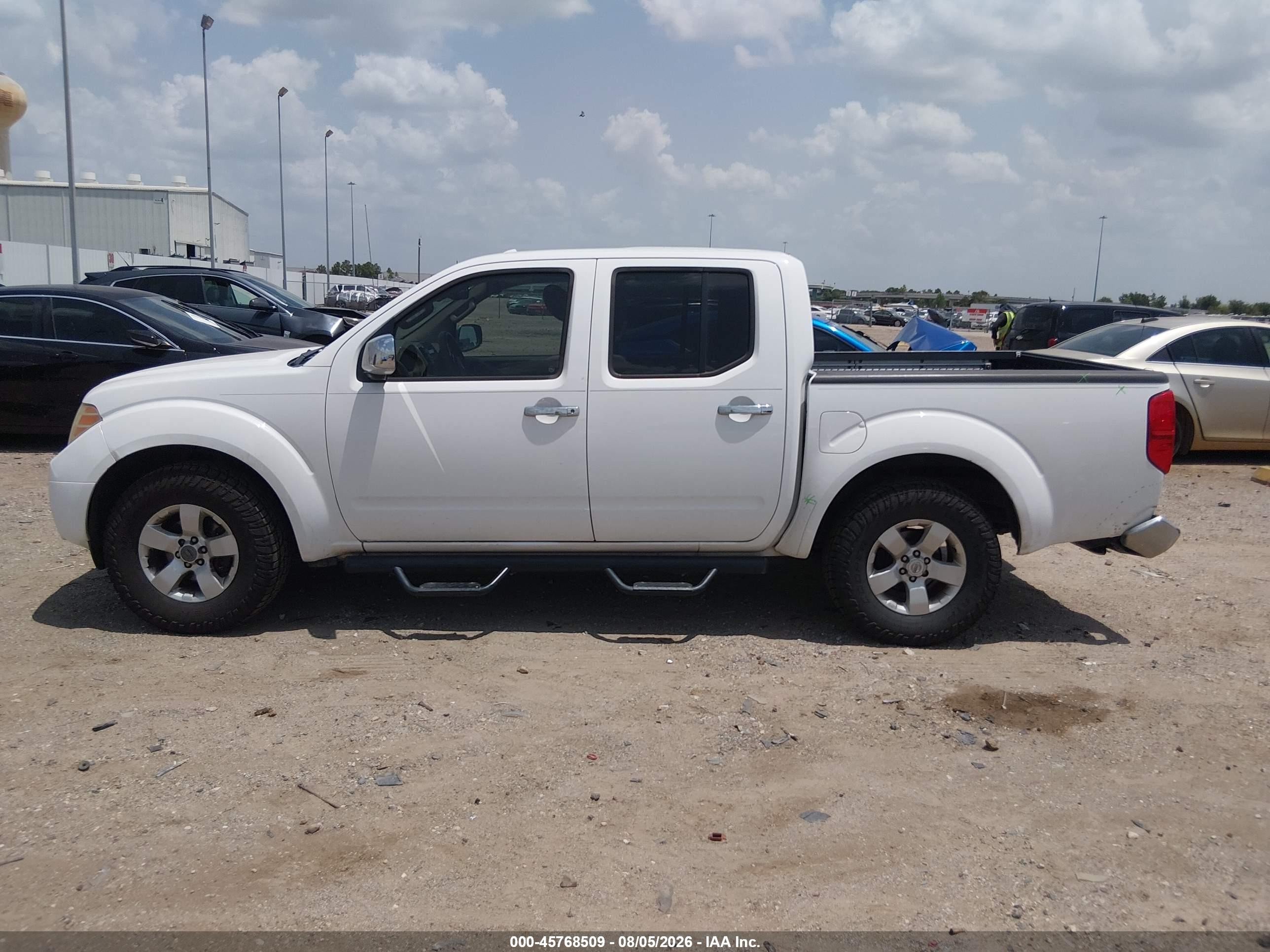 2012 Nissan Frontier Sv Белый vin: 1N6AD0ER1CC482199