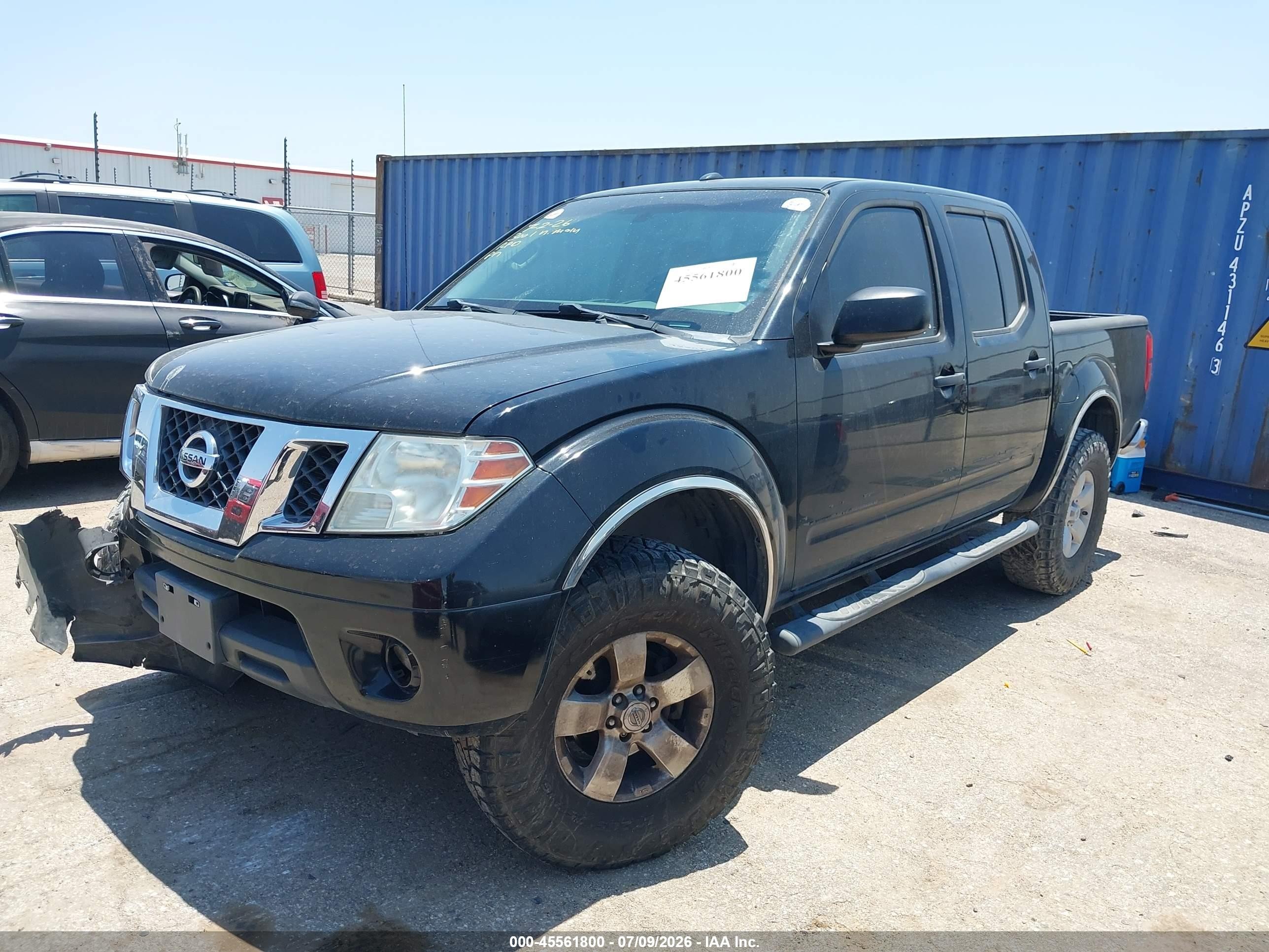 2012 Nissan Frontier Sv Черный vin: 1N6AD0ER1CC483918