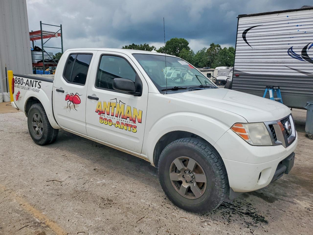 2013 Nissan Frontier S/sv/sl/pro-4x White vin: 1N6AD0ER1DN723684