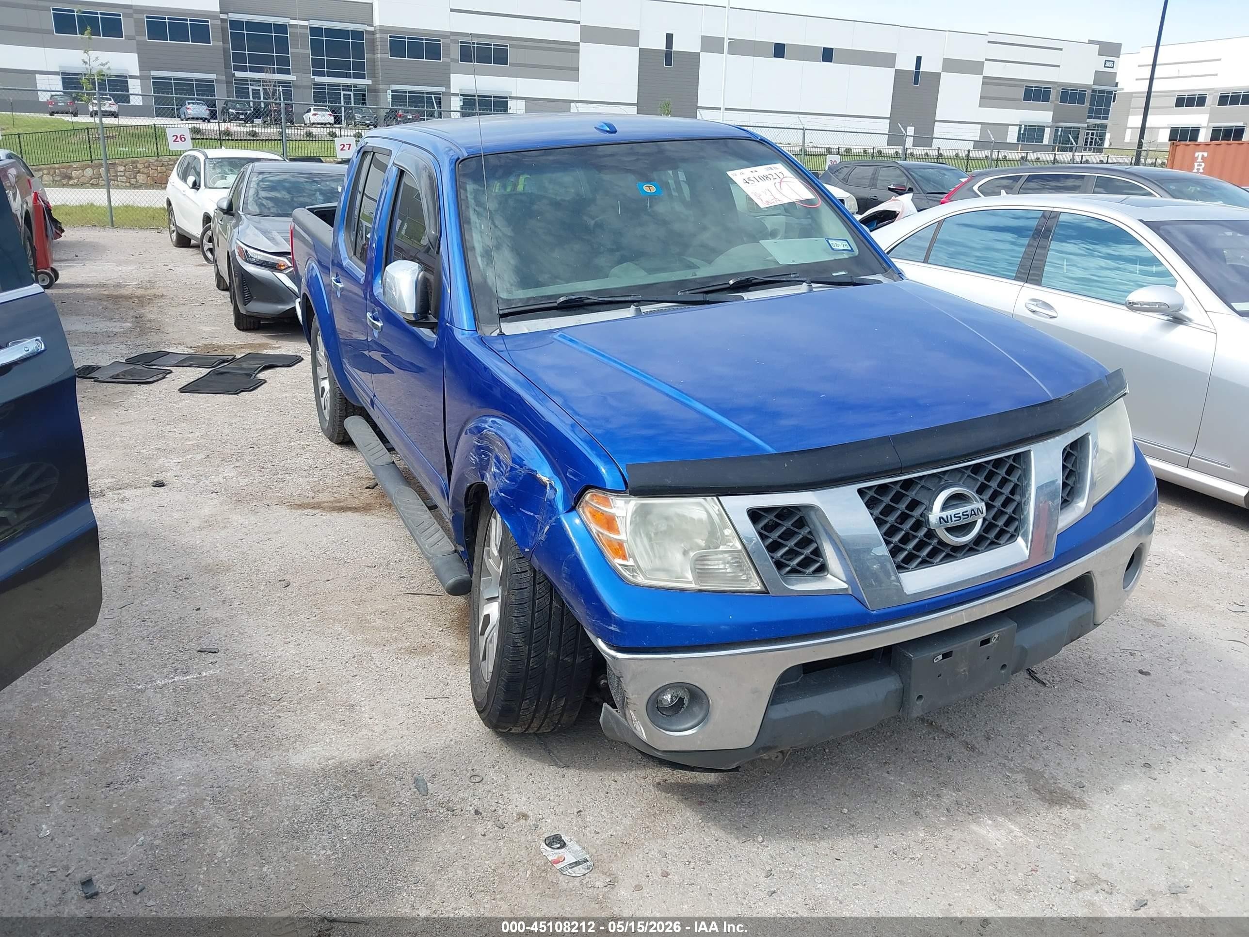 2013 Nissan Frontier Sl Blue vin: 1N6AD0ER1DN739674