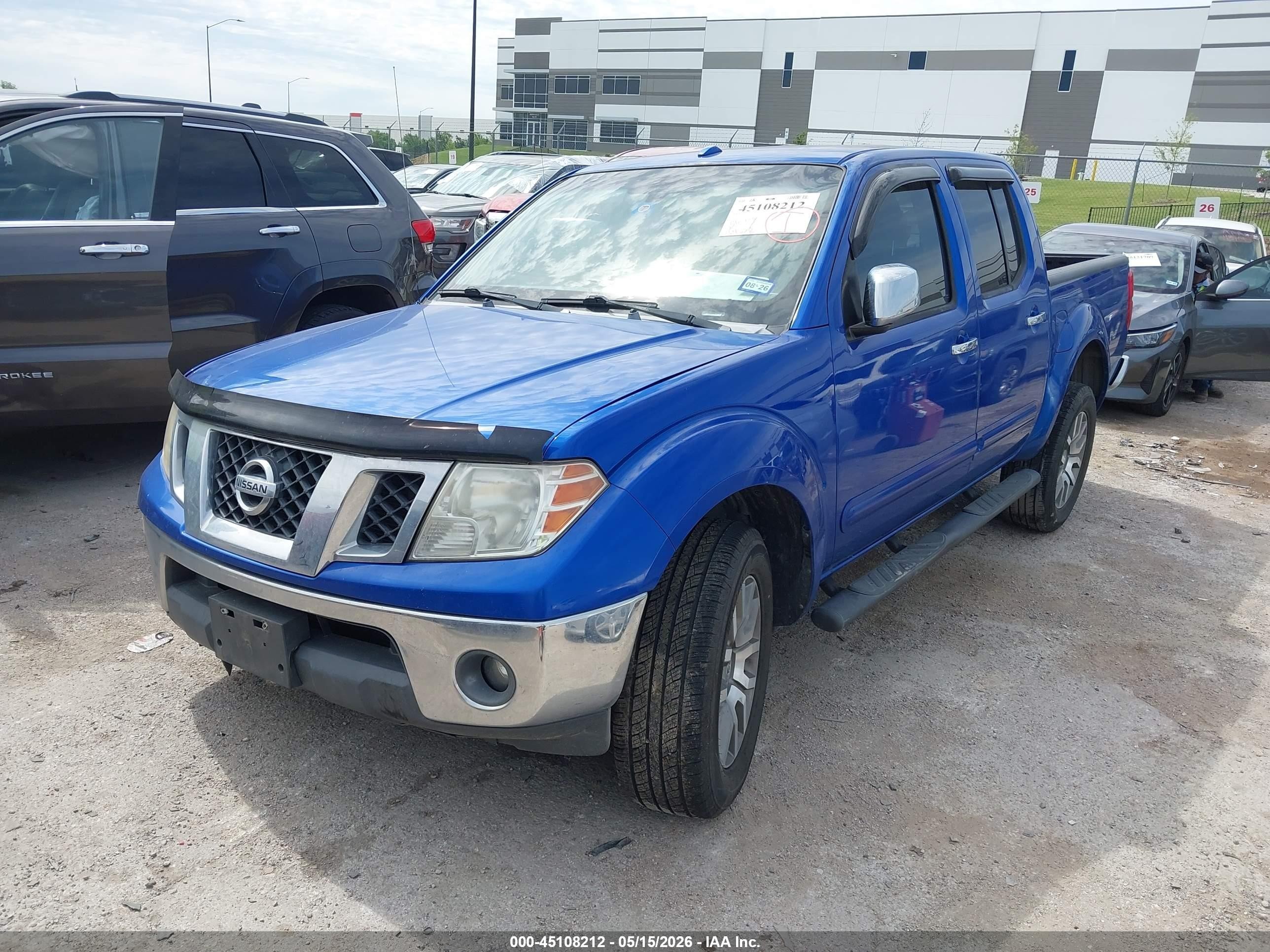 2013 Nissan Frontier Sl Blue vin: 1N6AD0ER1DN739674
