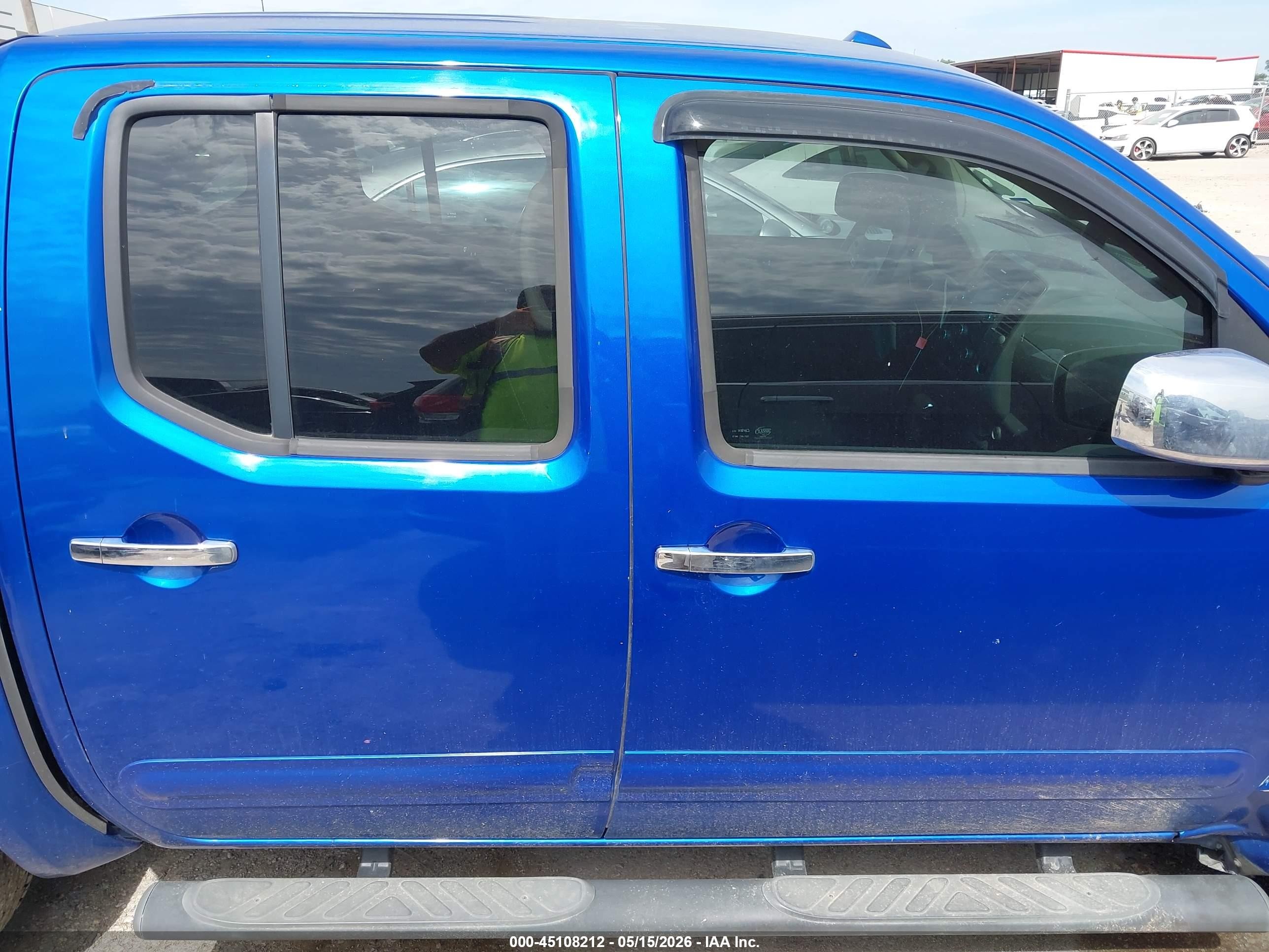 2013 Nissan Frontier Sl Blue vin: 1N6AD0ER1DN739674