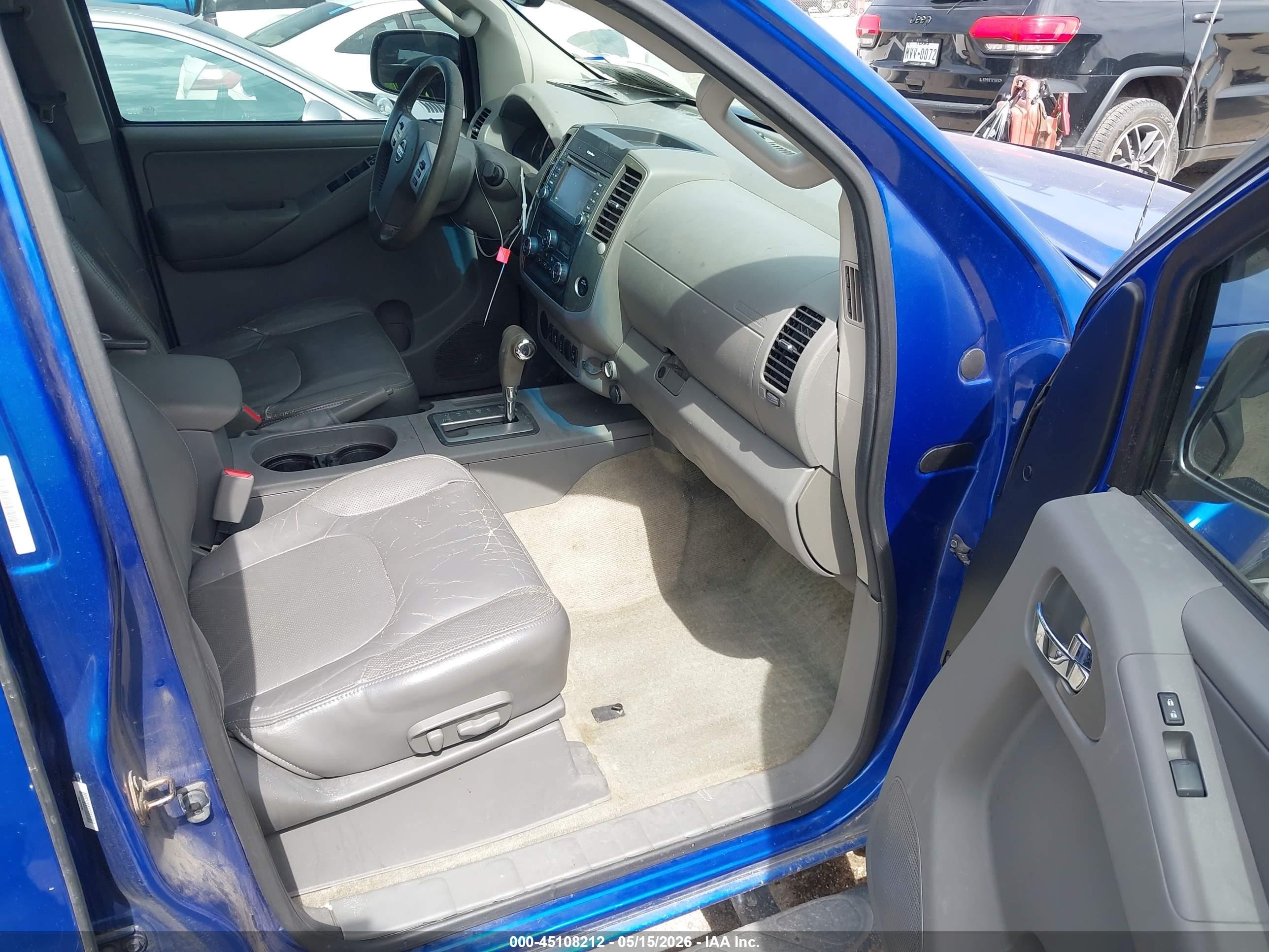 2013 Nissan Frontier Sl Blue vin: 1N6AD0ER1DN739674