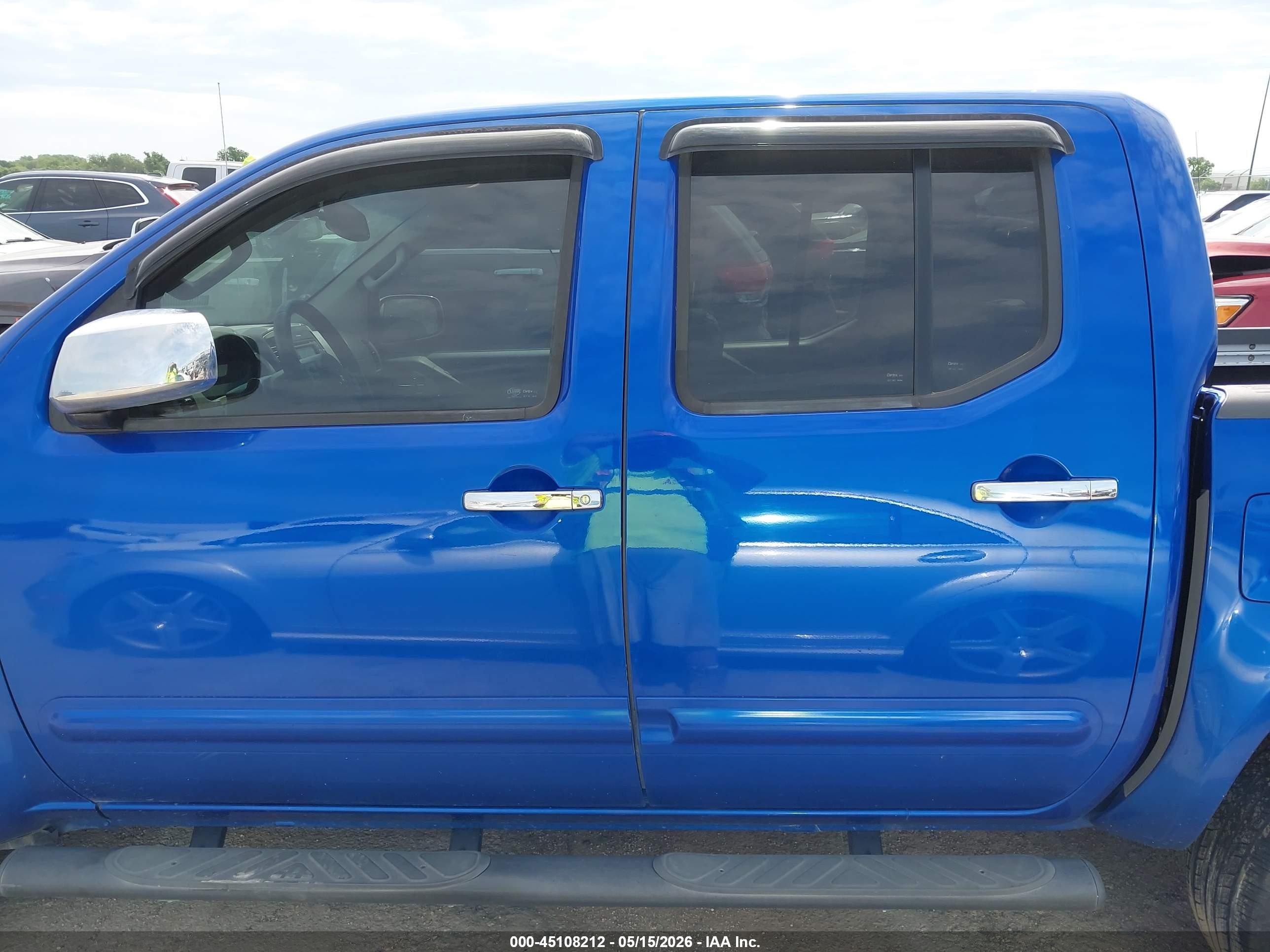 2013 Nissan Frontier Sl Blue vin: 1N6AD0ER1DN739674