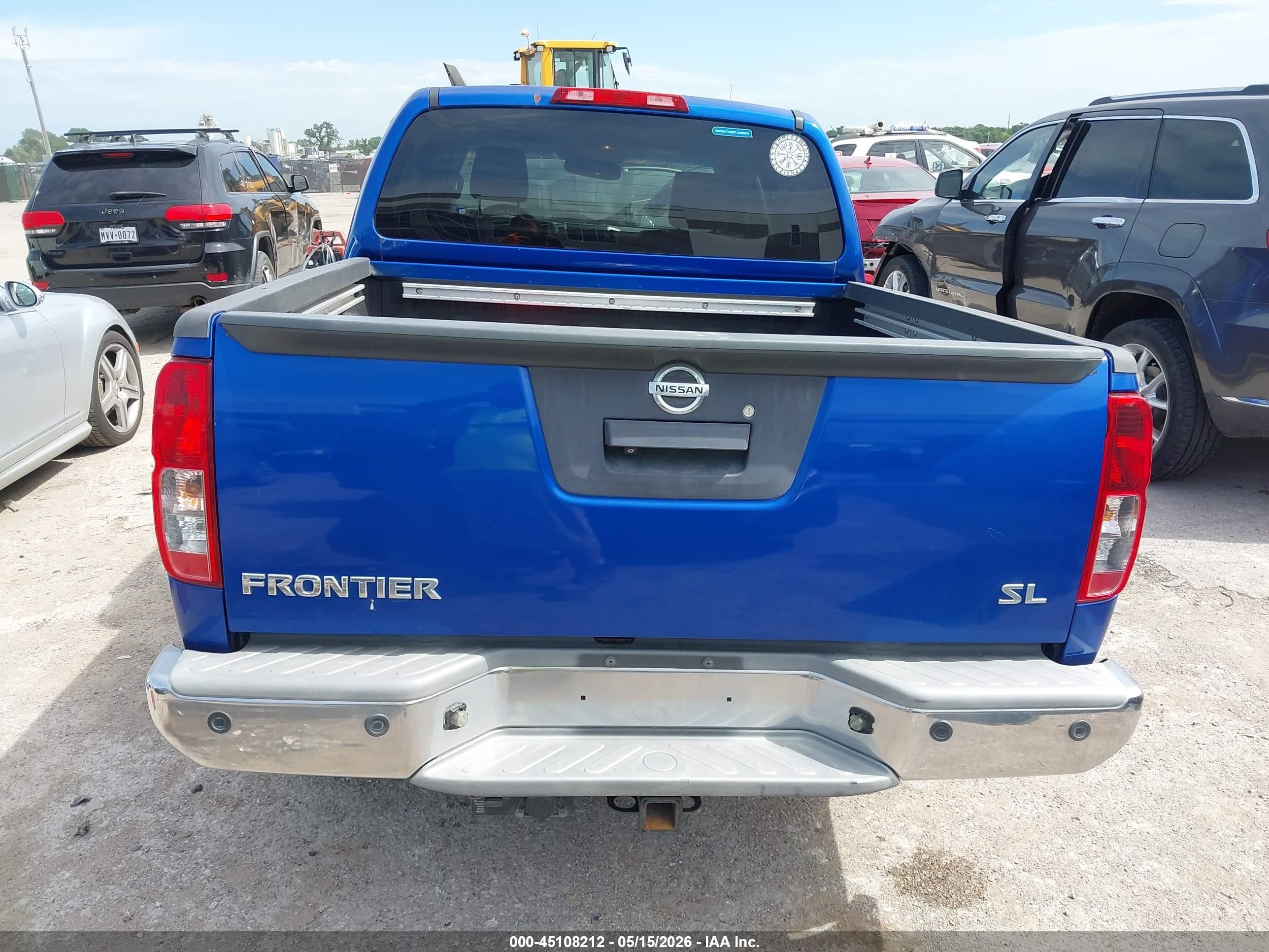 2013 Nissan Frontier Sl Blue vin: 1N6AD0ER1DN739674