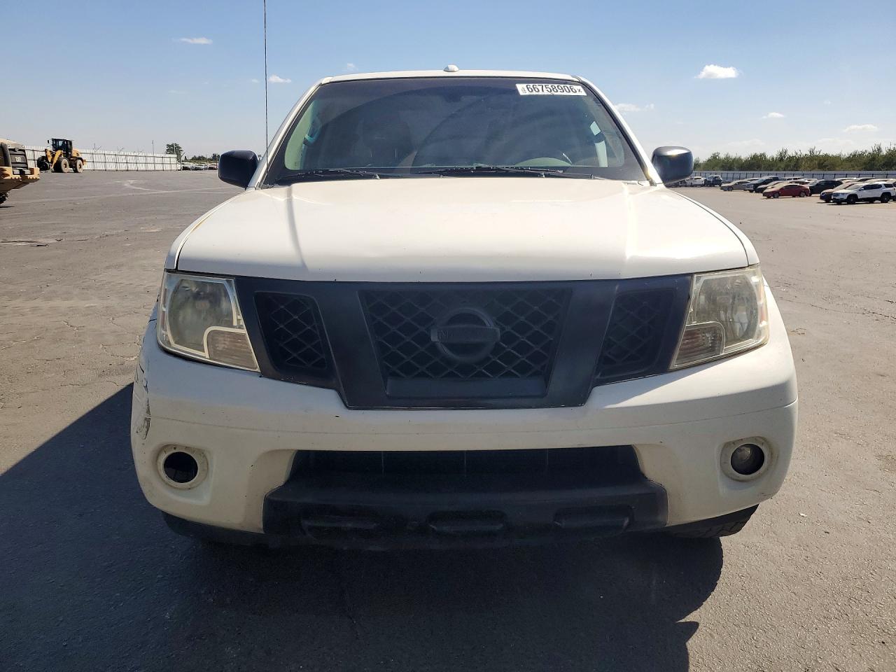 2013 Nissan Frontier S White vin: 1N6AD0ER1DN755616